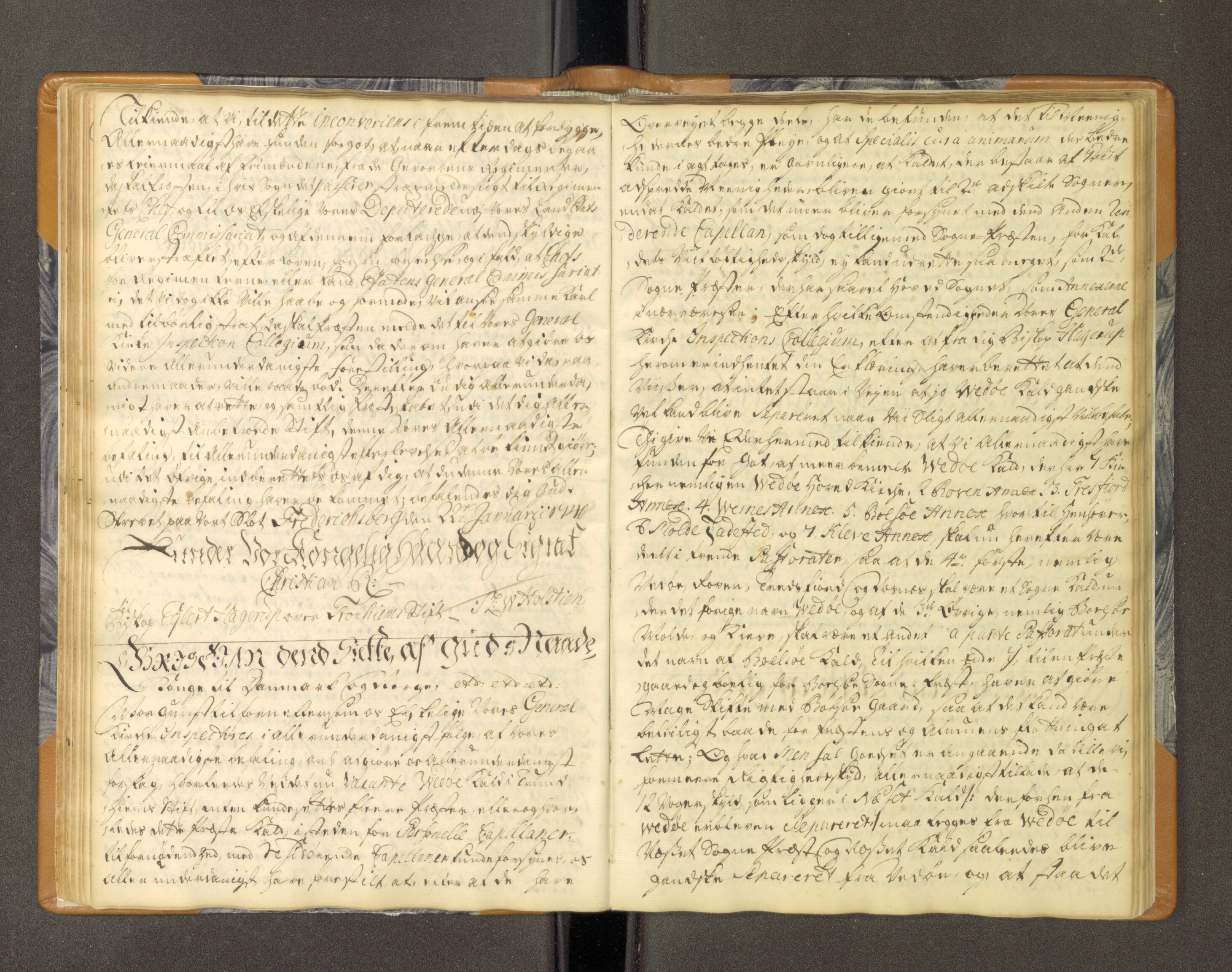 Nidaros biskop, AV/SAT-A-0968/F/L0005: Kopibok 1, innkomne kongelege brev, 1731-1747