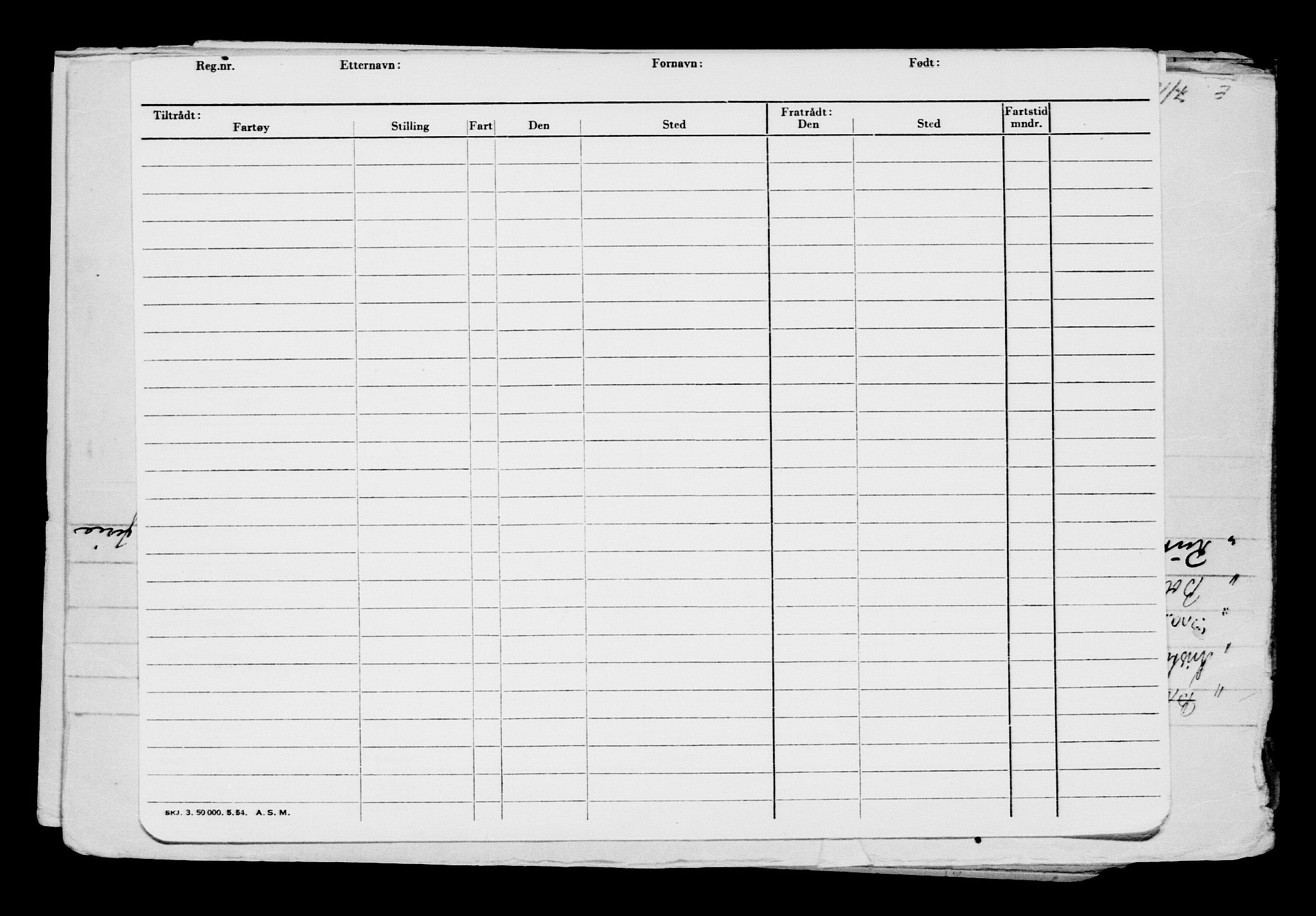 Direktoratet for sjømenn, AV/RA-S-3545/G/Gb/L0121: Hovedkort, 1914, p. 448