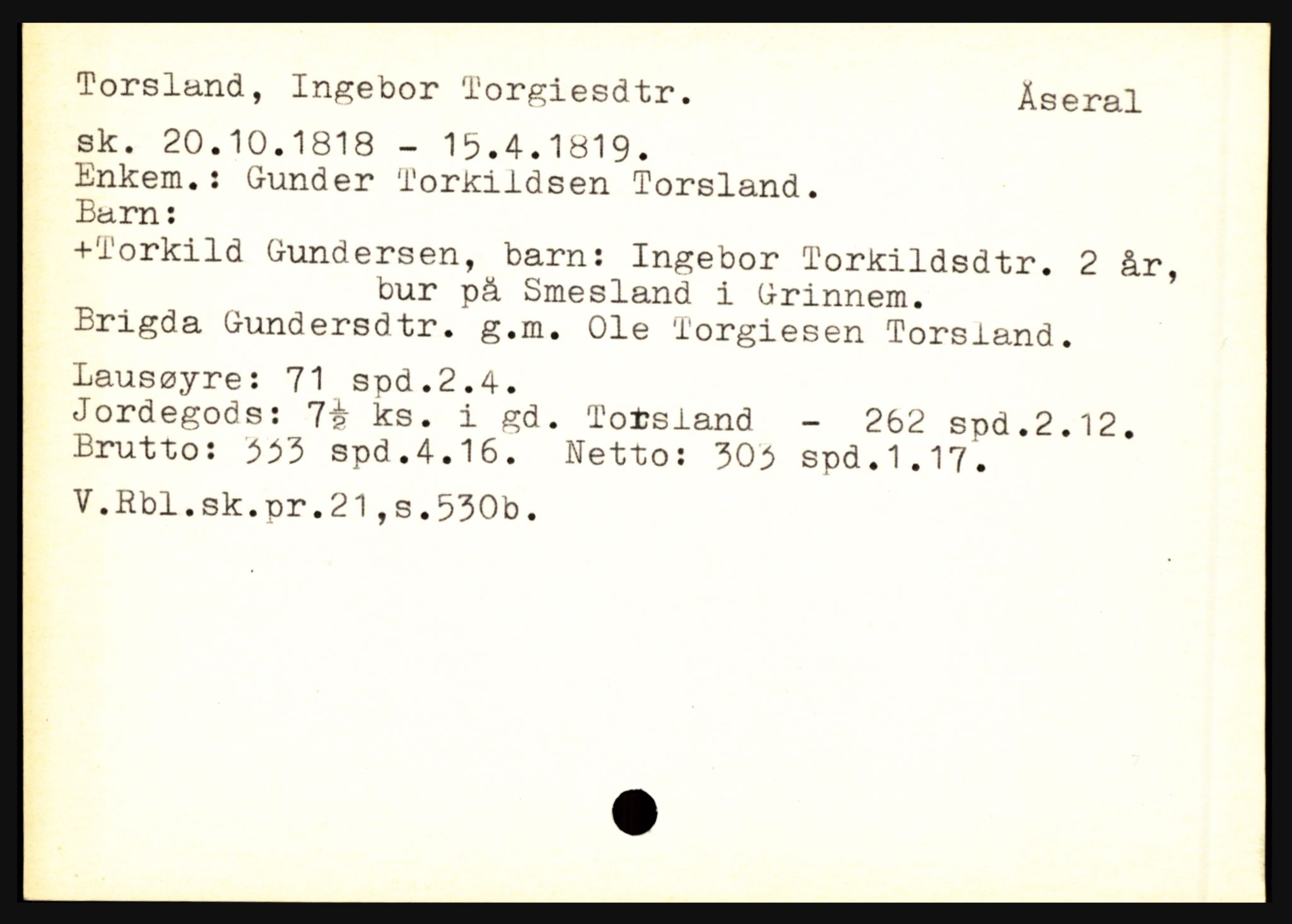 Setesdal sorenskriveri, AV/SAK-1221-0011/H, p. 11763