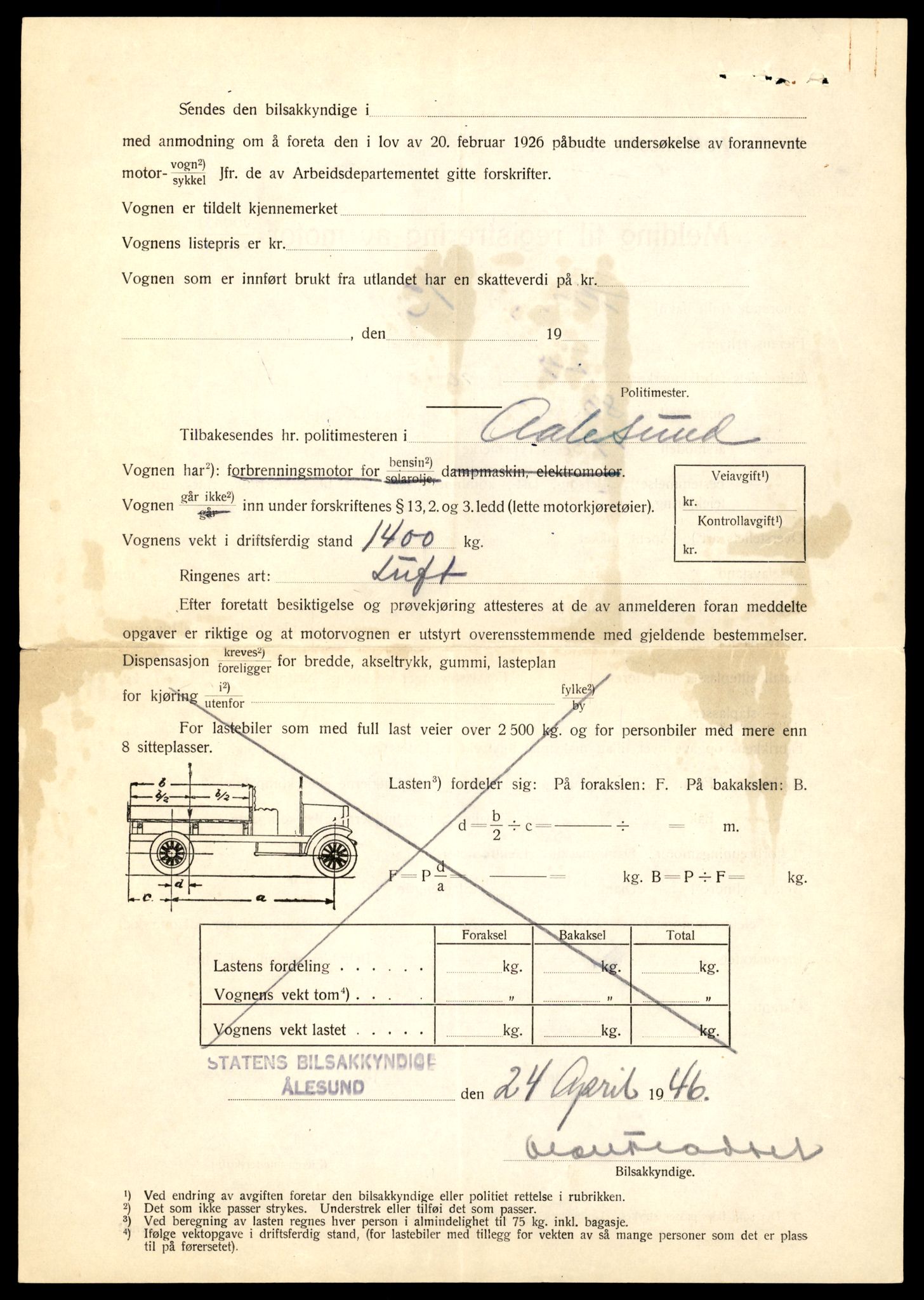 Møre og Romsdal vegkontor - Ålesund trafikkstasjon, AV/SAT-A-4099/F/Fe/L0025: Registreringskort for kjøretøy T 10931 - T 11045, 1927-1998, p. 284