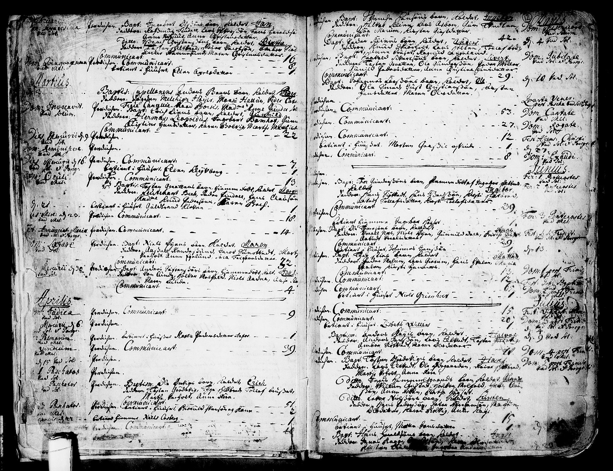 Solum kirkebøker, SAKO/A-306/F/Fa/L0002: Parish register (official) no. I 2, 1713-1761, p. 12
