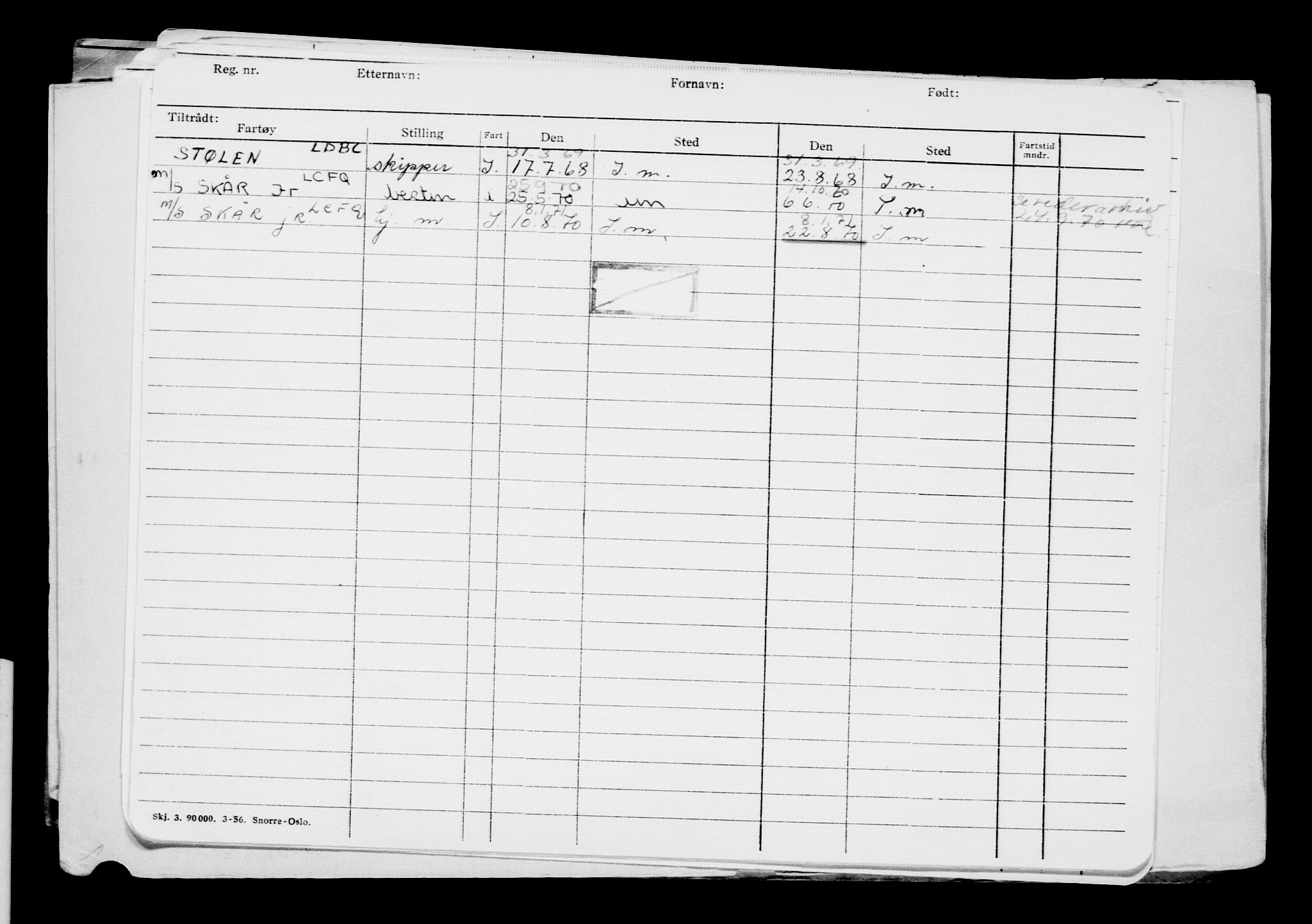 Direktoratet for sjømenn, AV/RA-S-3545/G/Gb/L0112: Hovedkort, 1913, p. 238