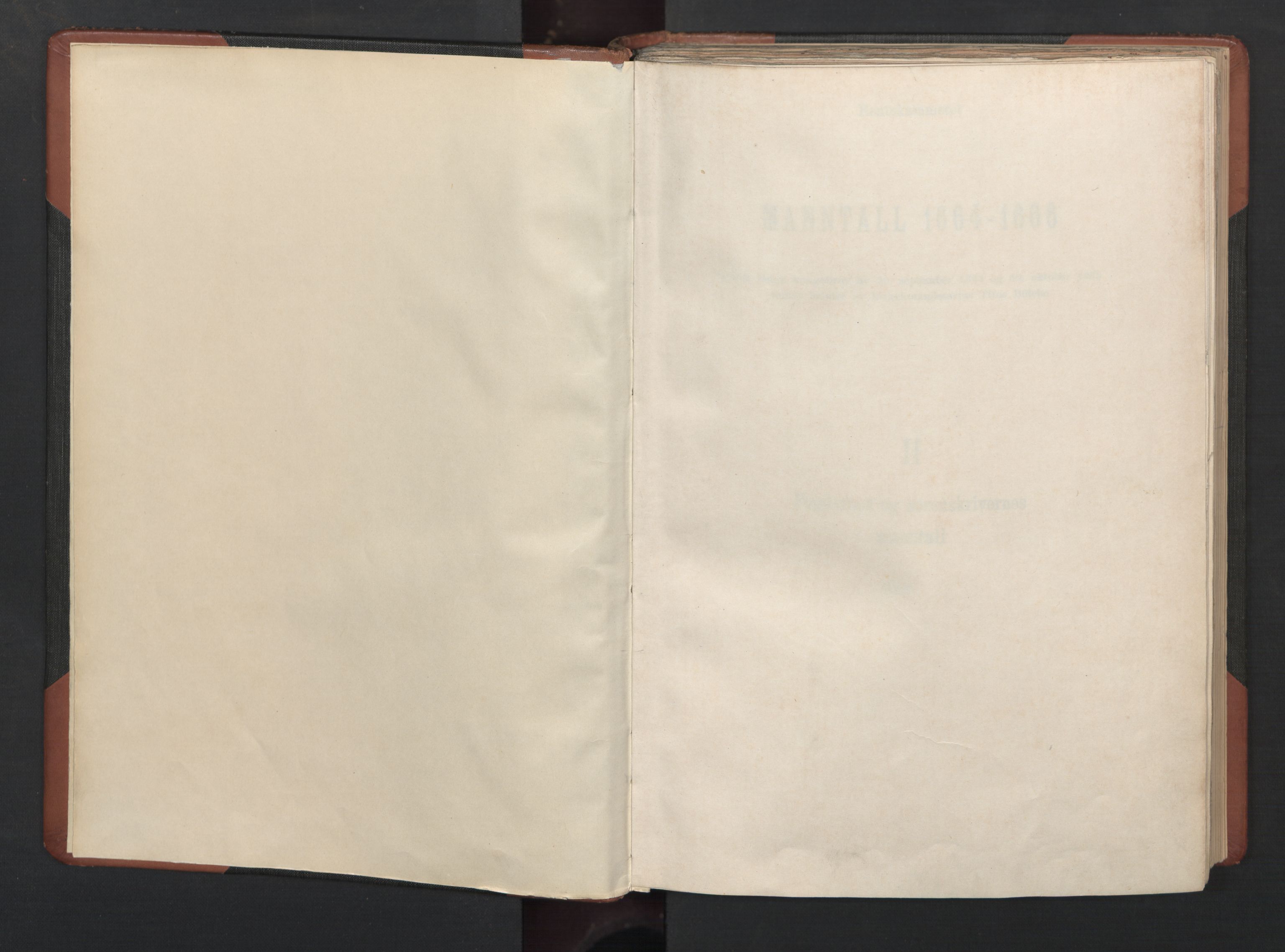 RA, Bailiff's Census 1664-1666, no. 19: Fosen fogderi, Inderøy fogderi, Selbu fogderi, Namdal fogderi and Stjørdal fogderi, 1664-1665