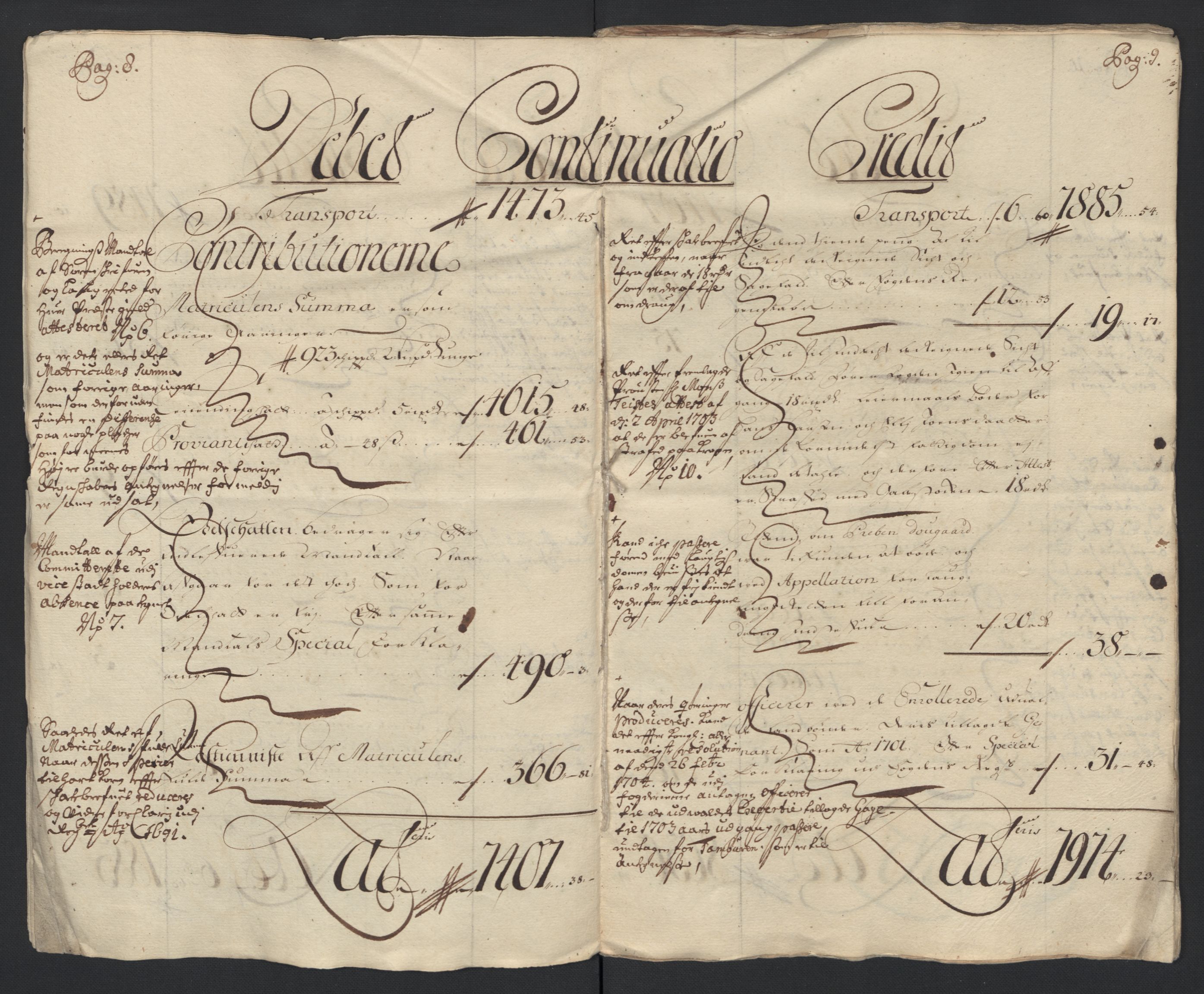 Rentekammeret inntil 1814, Reviderte regnskaper, Fogderegnskap, AV/RA-EA-4092/R11/L0585: Fogderegnskap Nedre Romerike, 1702, p. 8