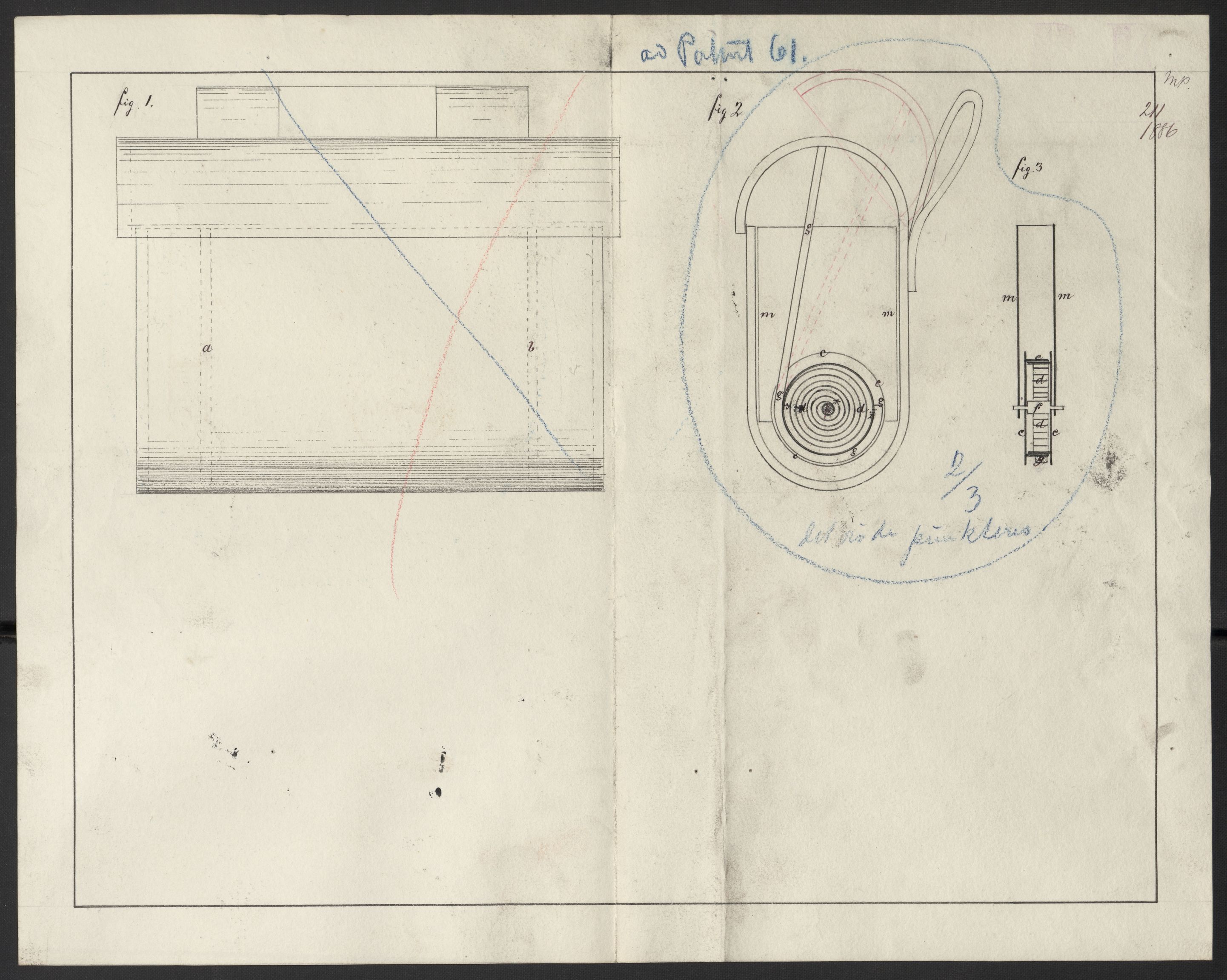 Styret for det industrielle rettsvern (Patentstyret), RA/S-1654/D/Dd/Dda/L0002A: Patent nr. 51-75, 1886, p. 6