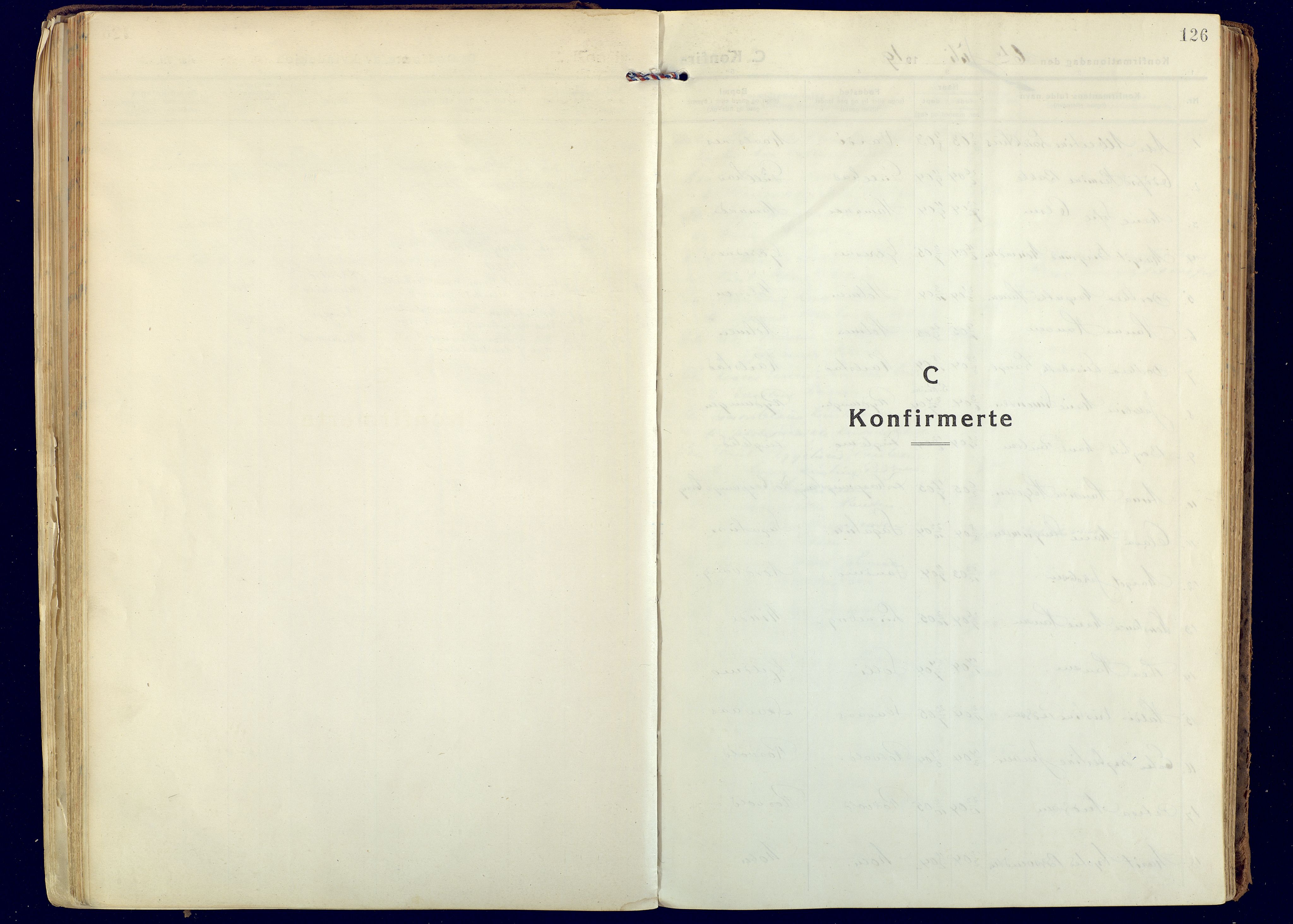 Målselv sokneprestembete, SATØ/S-1311/G/Ga/Gaa/L0014kirke: Parish register (official) no. 14, 1919-1932, p. 126