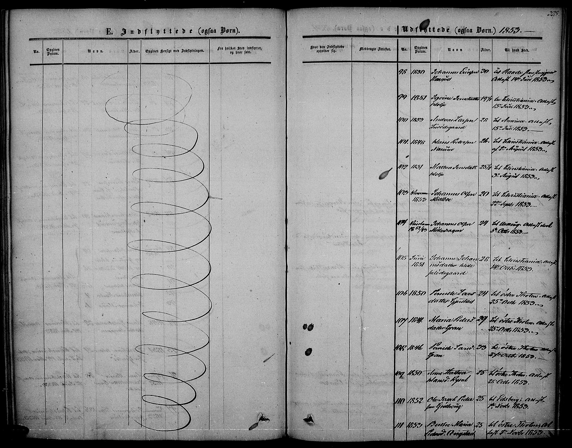 Vestre Toten prestekontor, SAH/PREST-108/H/Ha/Haa/L0005: Parish register (official) no. 5, 1850-1855, p. 328