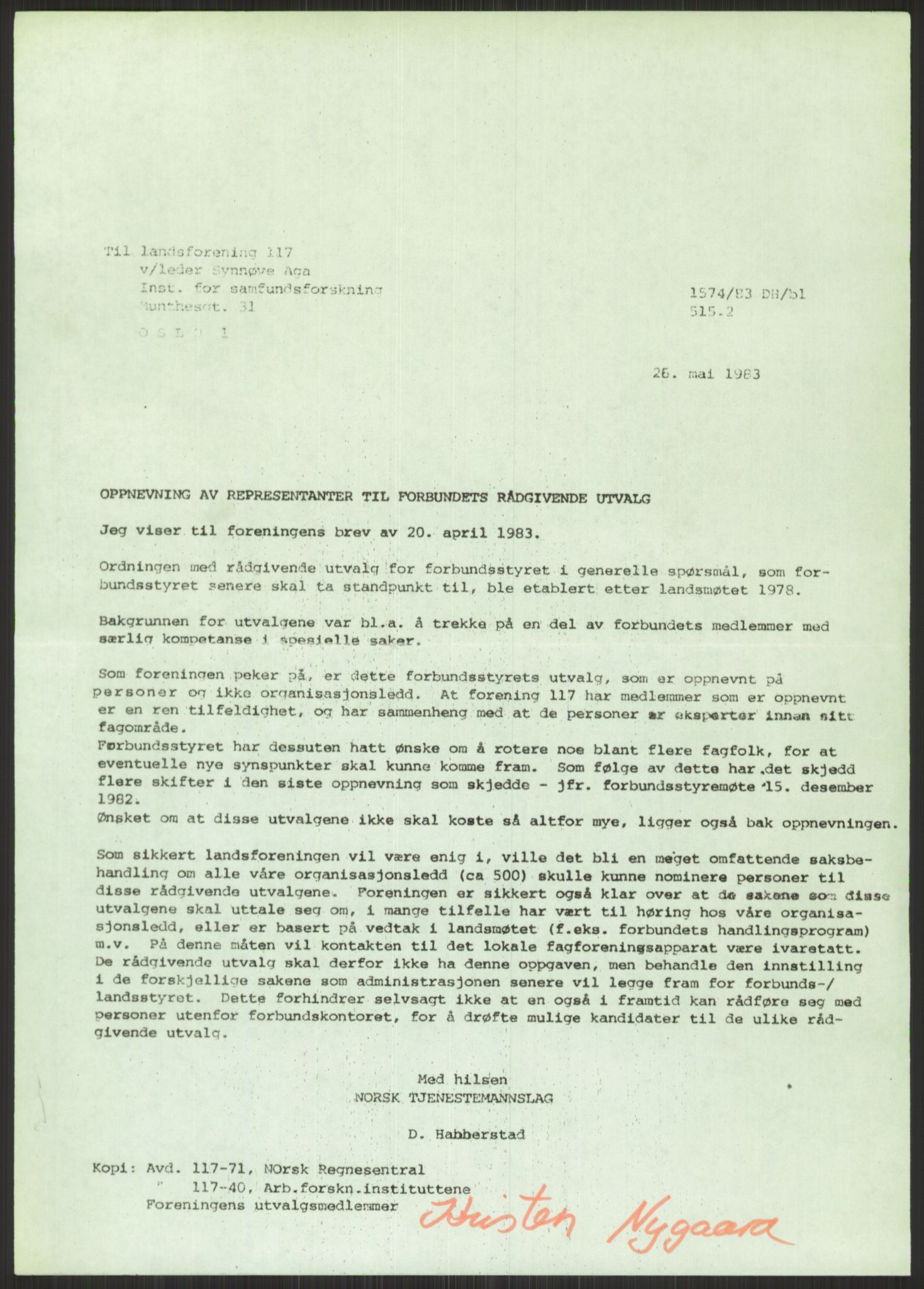 Nygaard, Kristen, RA/PA-1398/F/Fi/L0006: Fagbevegelse, demokrati, Jern- og Metallprosjektet, 1970-2002, p. 391