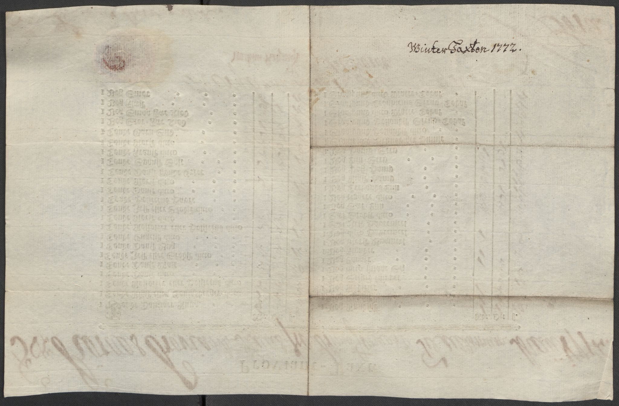 Røros kobberverk, SAT/PA-0211/1/12/L0021: 12.20.9 Provianttakster, 1765-1824, p. 31