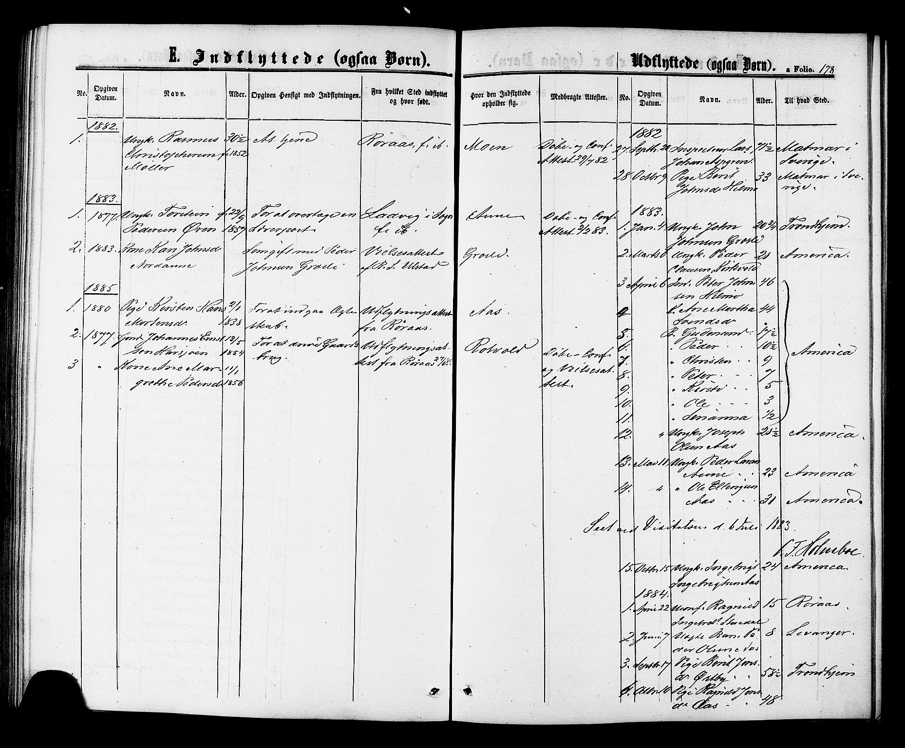 Ministerialprotokoller, klokkerbøker og fødselsregistre - Sør-Trøndelag, AV/SAT-A-1456/698/L1163: Parish register (official) no. 698A01, 1862-1887, p. 178