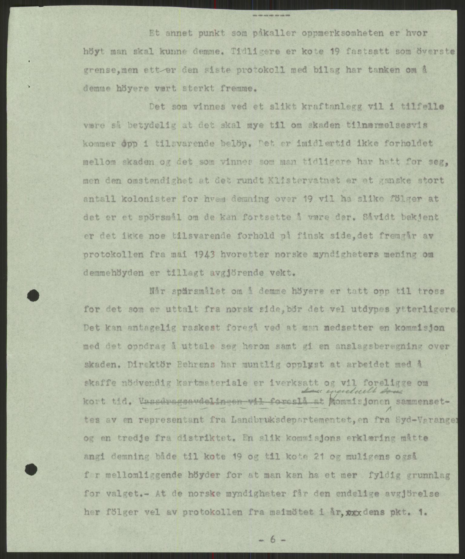 Vassdragsdirektoratet/avdelingen, AV/RA-S-6242/F/Fa/L0536: Pasvikelva, 1920-1971, p. 1135