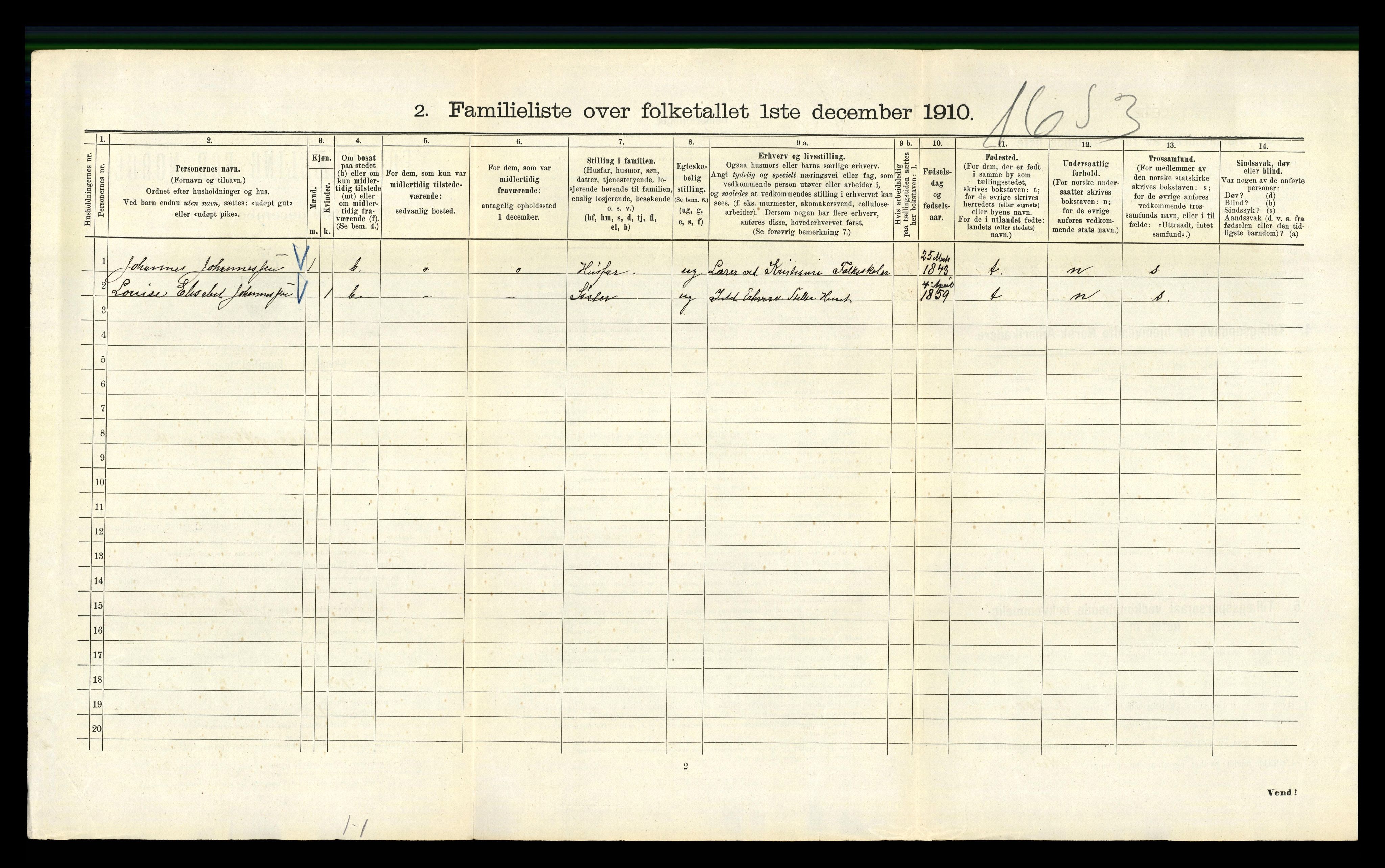 RA, 1910 census for Kristiania, 1910, p. 20982