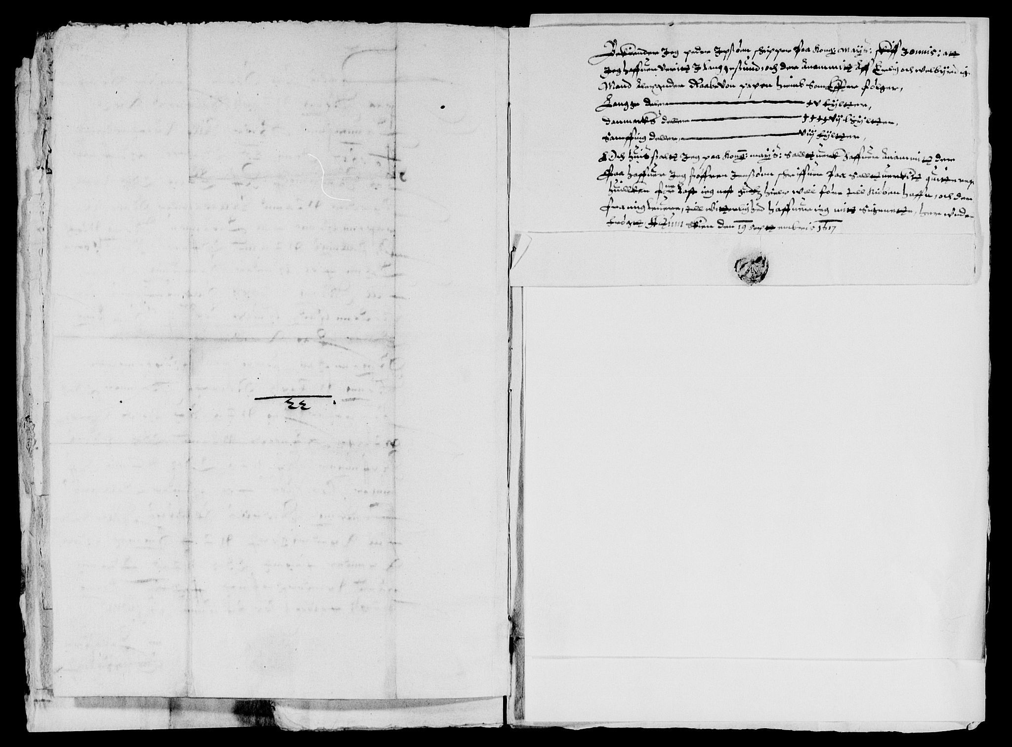 Rentekammeret inntil 1814, Reviderte regnskaper, Lensregnskaper, AV/RA-EA-5023/R/Rb/Rbp/L0005: Bratsberg len, 1612-1620