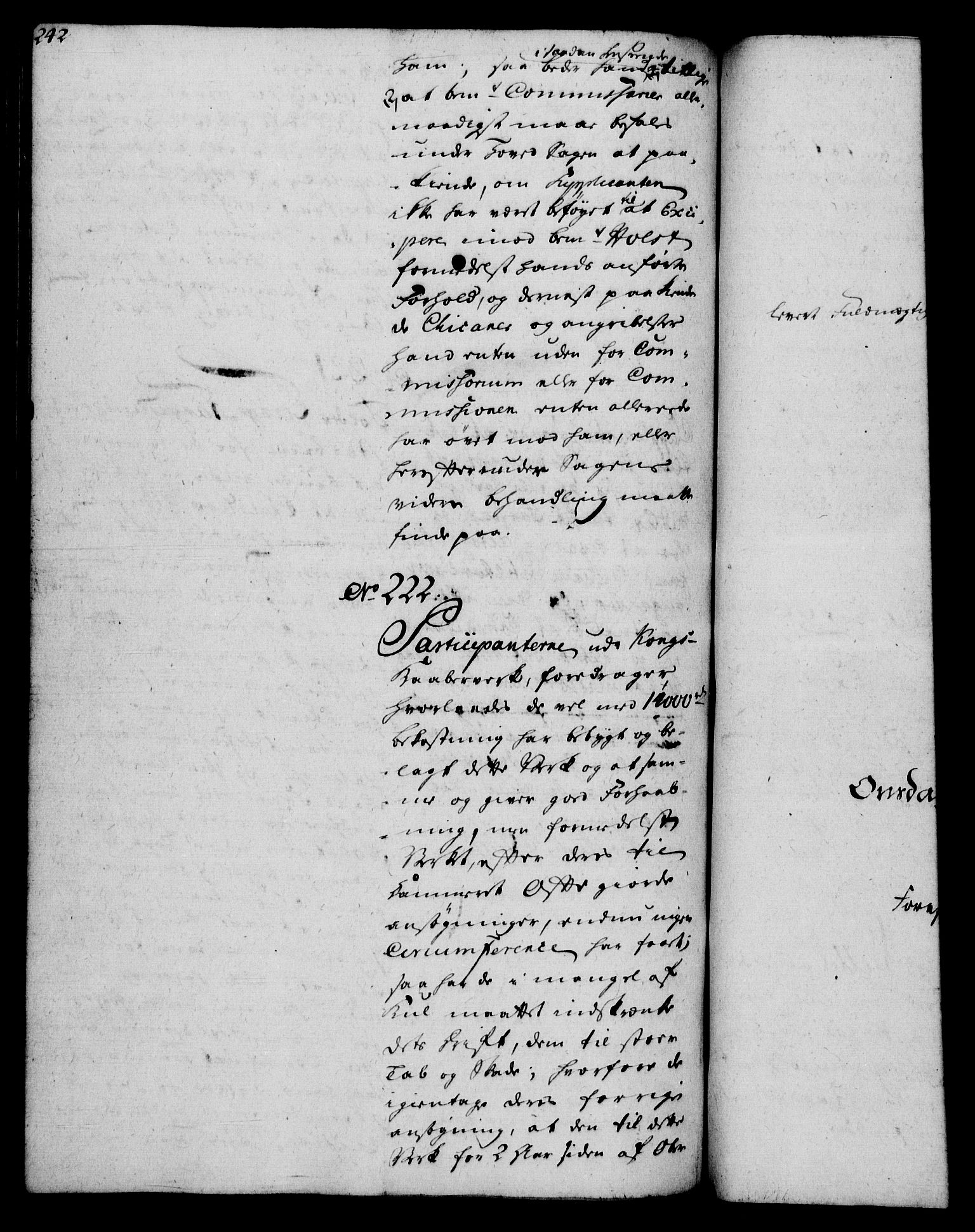 Rentekammeret, Kammerkanselliet, RA/EA-3111/G/Gh/Gha/L0033: Norsk ekstraktmemorialprotokoll (merket RK 53.78), 1755-1756, p. 242