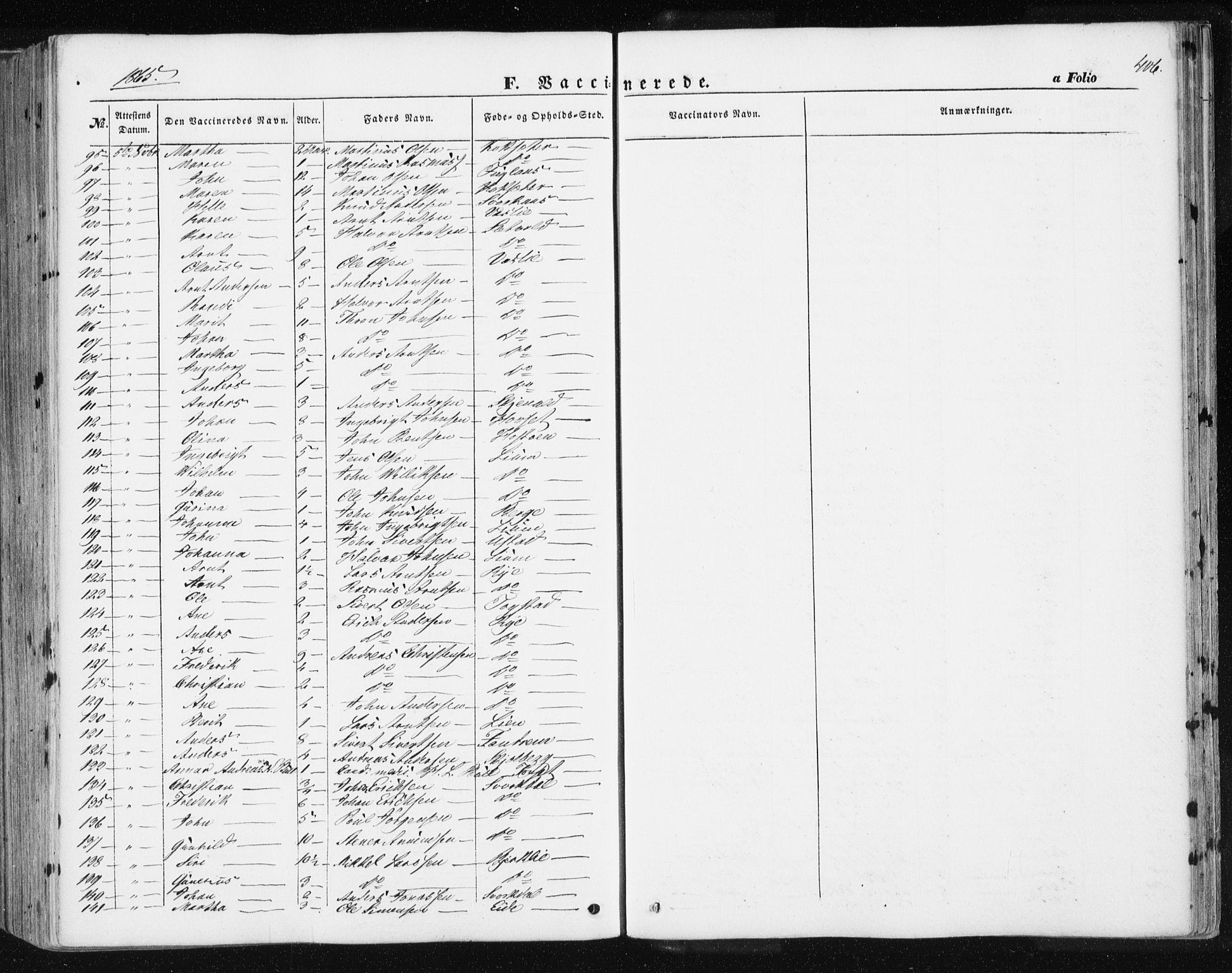 Ministerialprotokoller, klokkerbøker og fødselsregistre - Sør-Trøndelag, AV/SAT-A-1456/668/L0806: Parish register (official) no. 668A06, 1854-1869, p. 406
