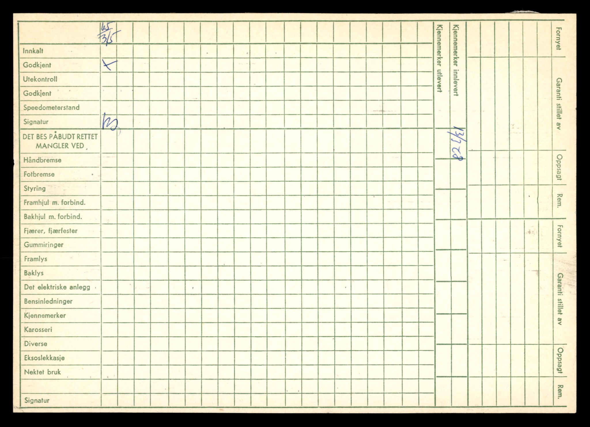 Møre og Romsdal vegkontor - Ålesund trafikkstasjon, AV/SAT-A-4099/F/Fe/L0040: Registreringskort for kjøretøy T 13531 - T 13709, 1927-1998, p. 1488