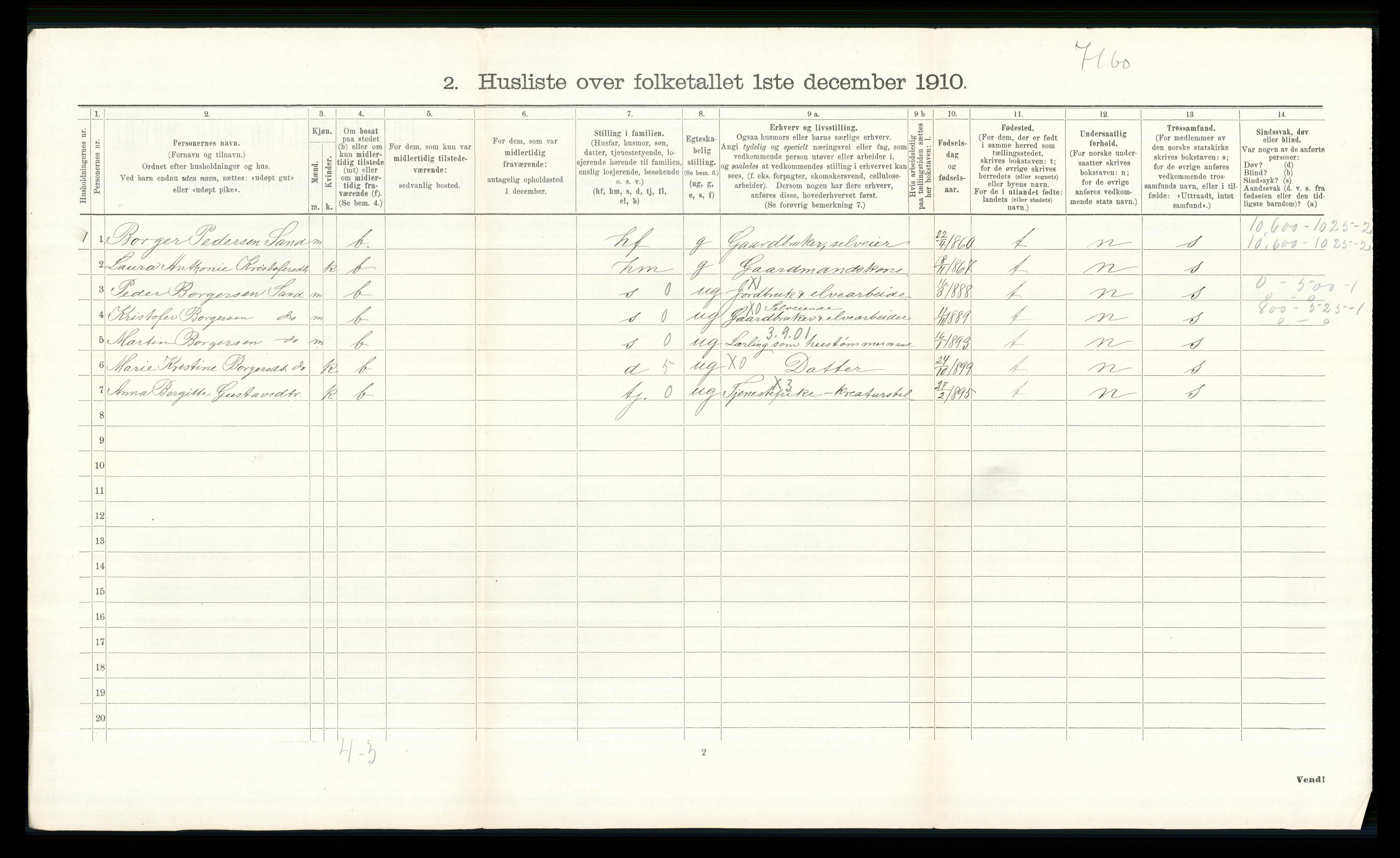 RA, 1910 census for Øvre Eiker, 1910, p. 782