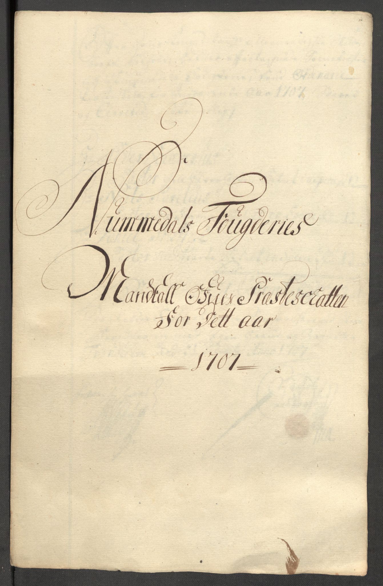 Rentekammeret inntil 1814, Reviderte regnskaper, Fogderegnskap, RA/EA-4092/R64/L4430: Fogderegnskap Namdal, 1707-1708, p. 156