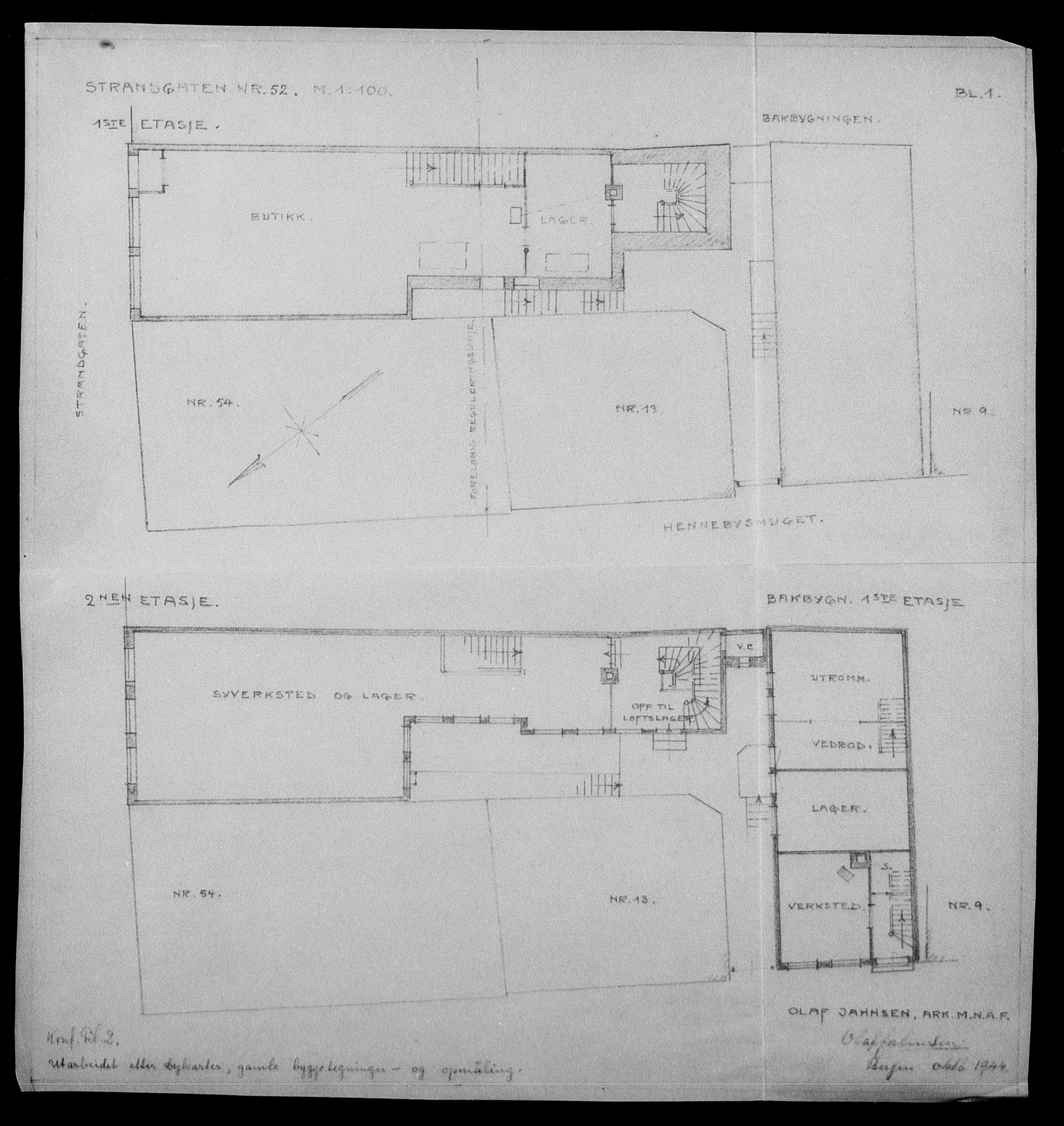 Justisdepartementet, Tilbakeføringskontoret for inndratte formuer, AV/RA-S-1564/H/Hc/Hcd/L0994: --, 1945-1947, p. 352