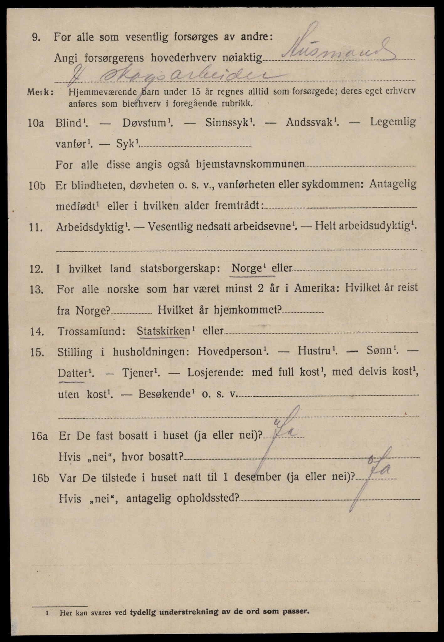 SAT, 1920 census for Ålvundeid, 1920, p. 513