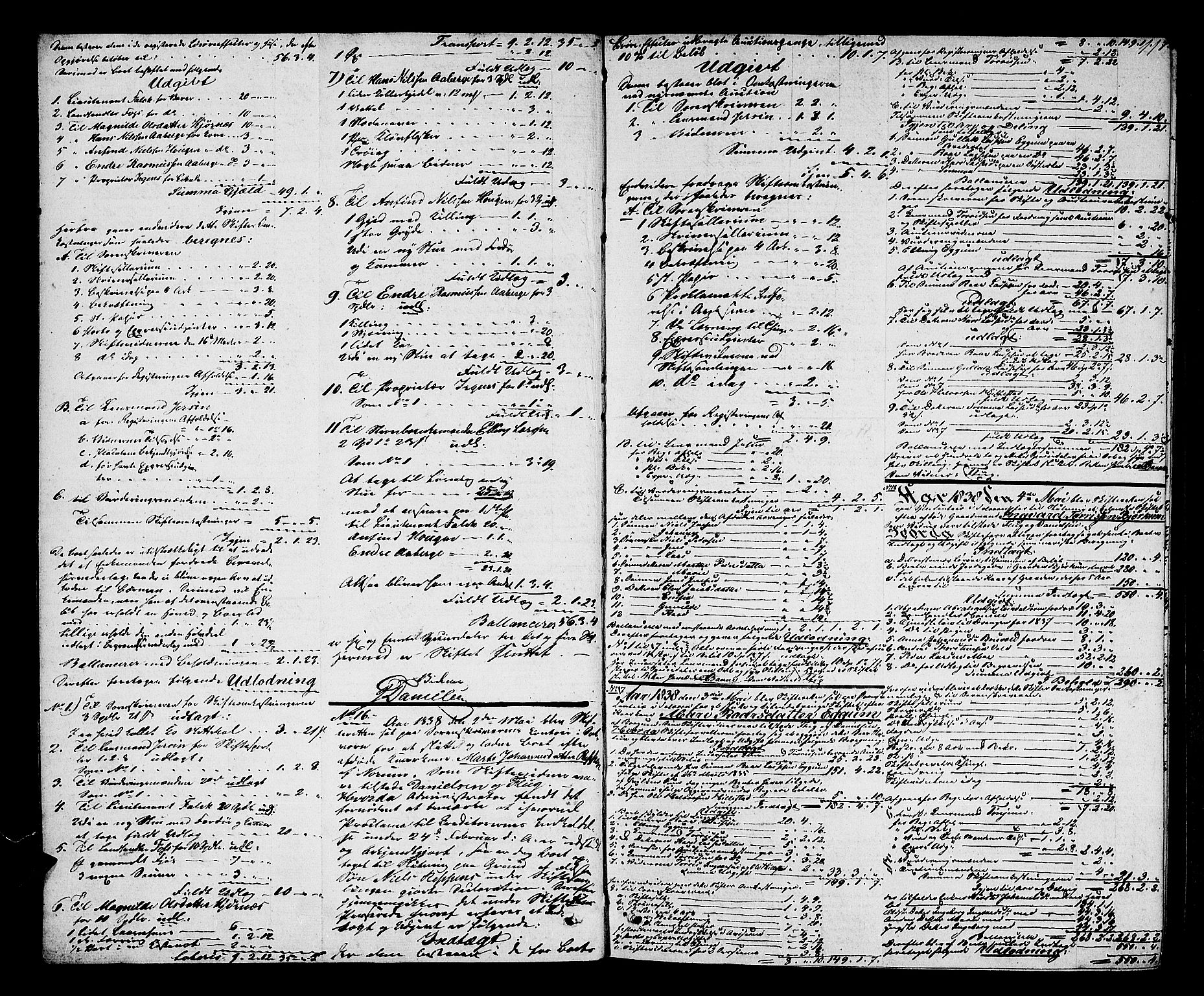 Indre Sogn tingrett, AV/SAB-A-3301/1/H/Hd/L0001: Skifteutlodningsprotokoll 1, 1838-1846, p. 10b-11a