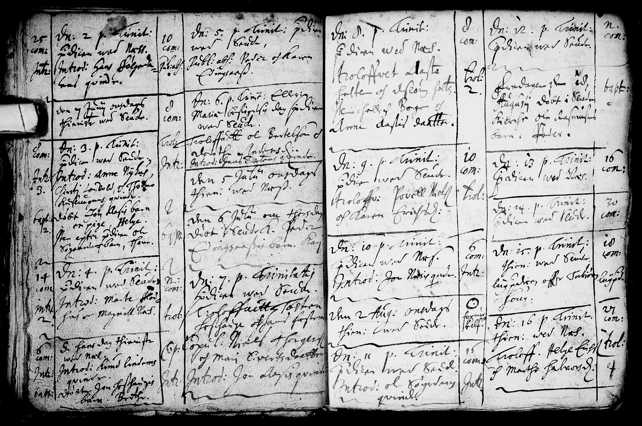 Sauherad kirkebøker, SAKO/A-298/F/Fa/L0001: Parish register (official) no. I 1, 1649-1681