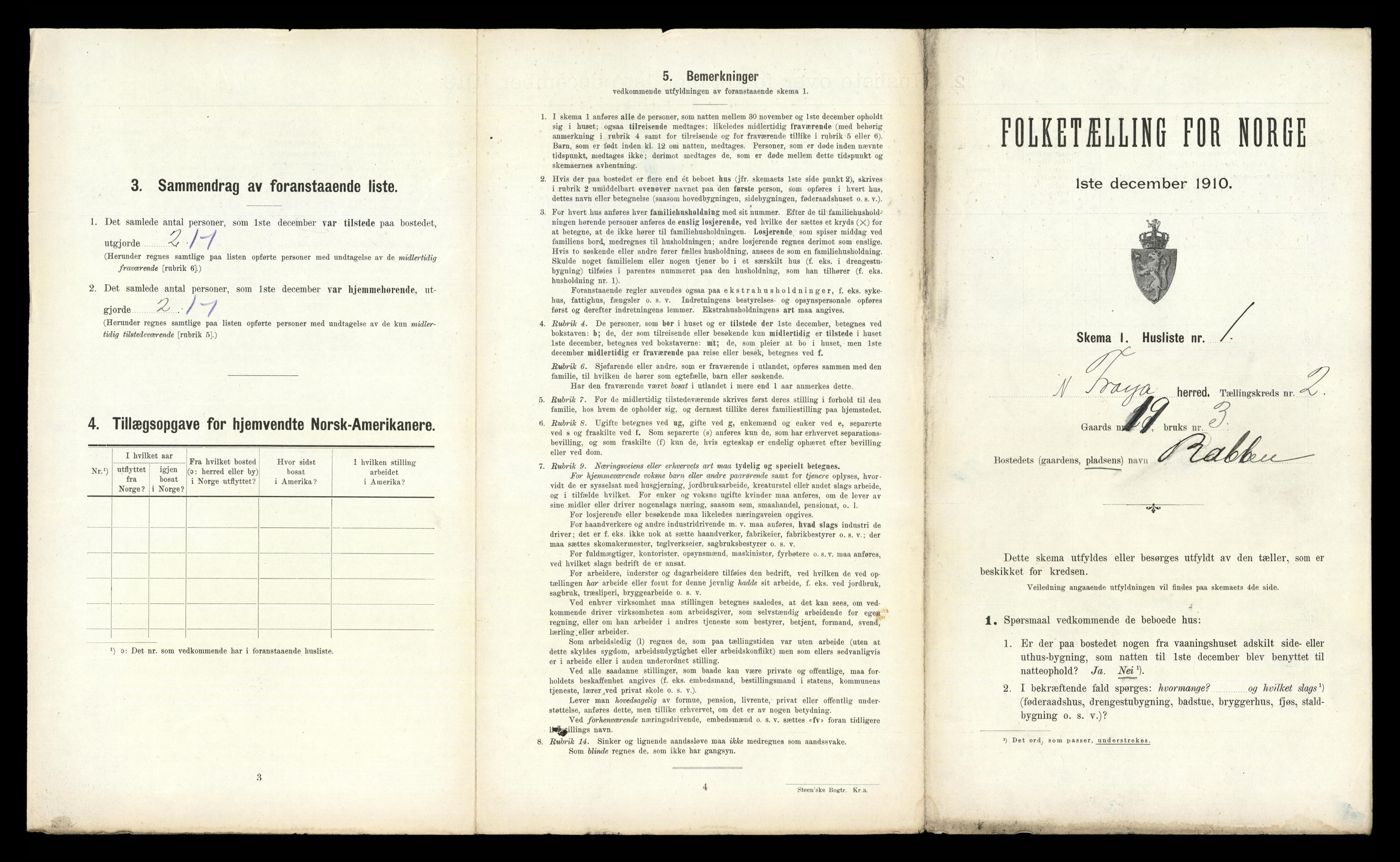 RA, 1910 census for Nord-Frøya, 1910, p. 108