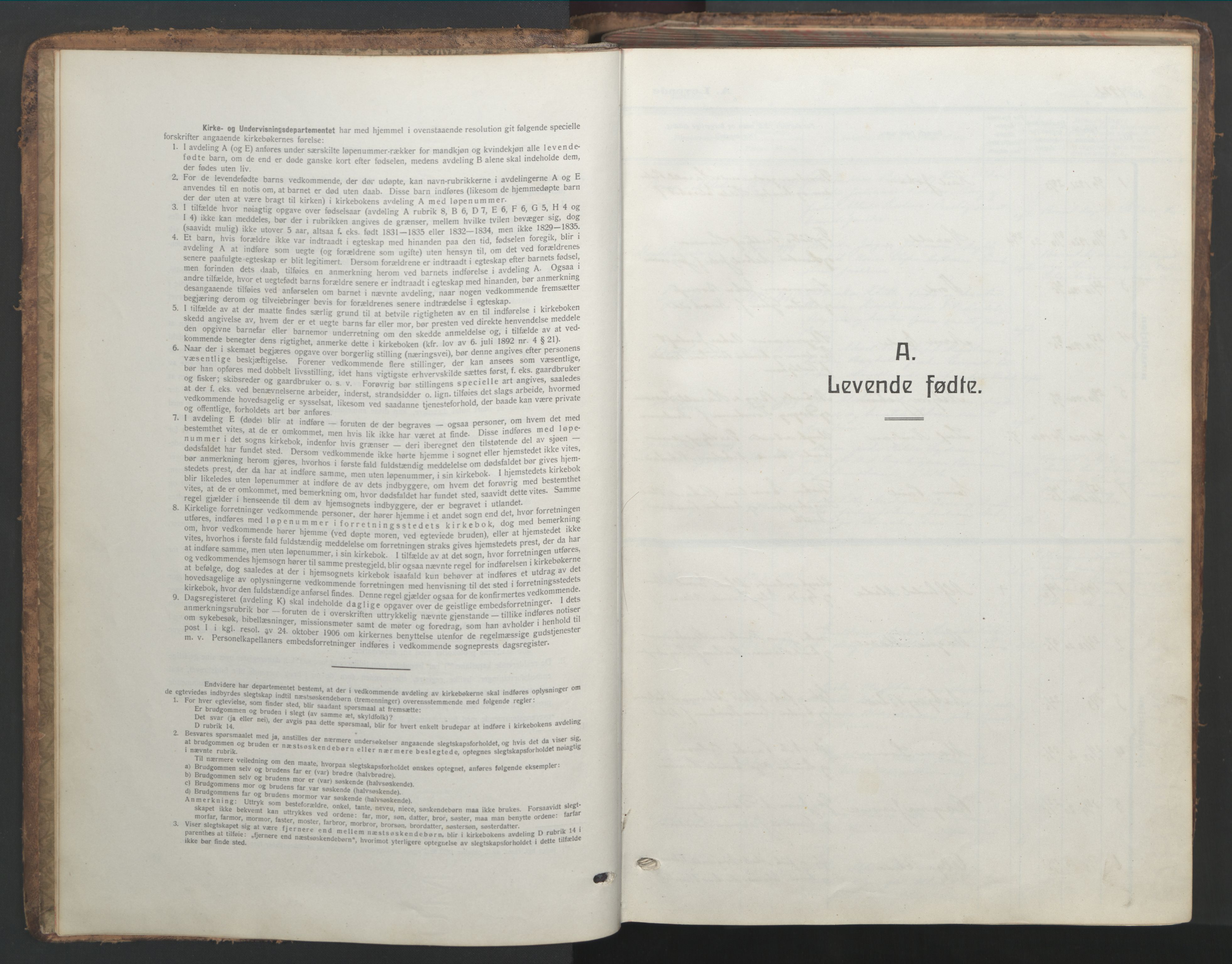 Ministerialprotokoller, klokkerbøker og fødselsregistre - Nordland, SAT/A-1459/817/L0269: Parish register (copy) no. 817C04, 1921-1949