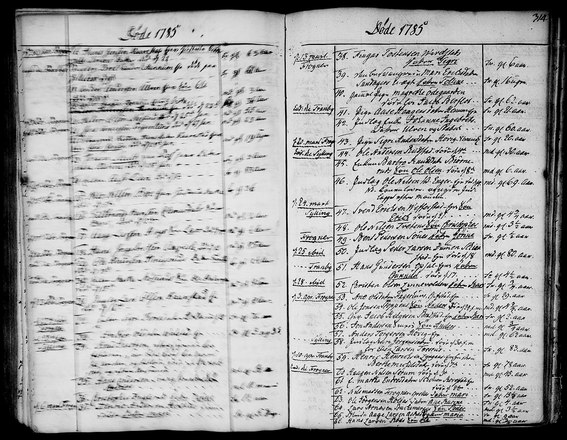 Lier kirkebøker, AV/SAKO-A-230/F/Fa/L0006: Parish register (official) no. I 6, 1777-1794, p. 313-314