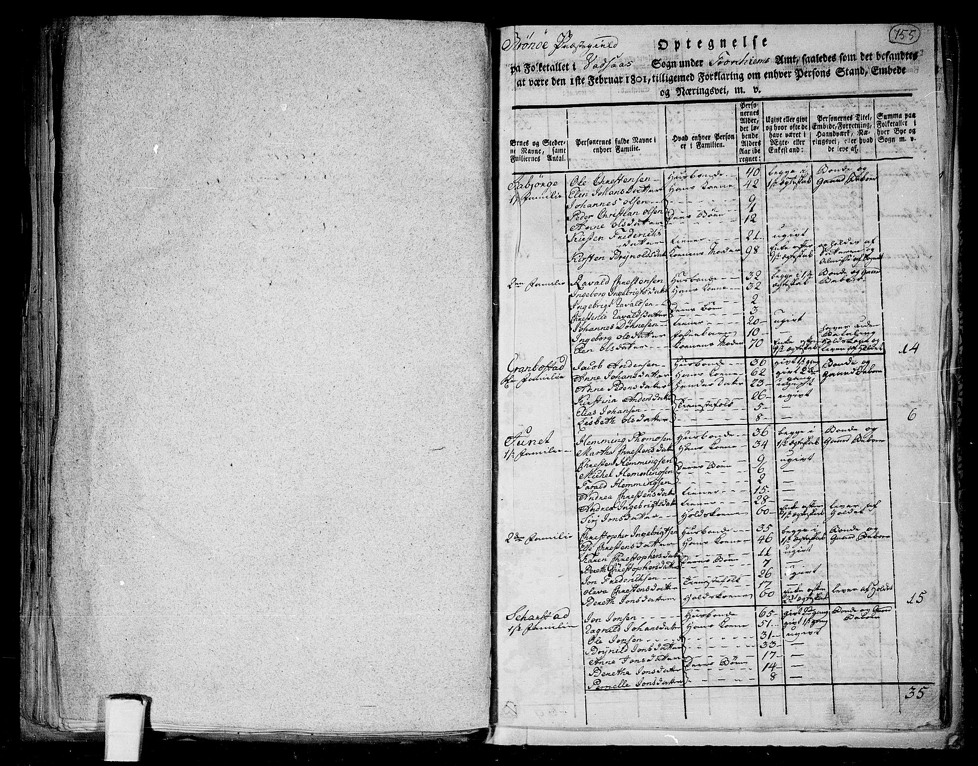 RA, 1801 census for 1814P Brønnøy, 1801, p. 754b-755a