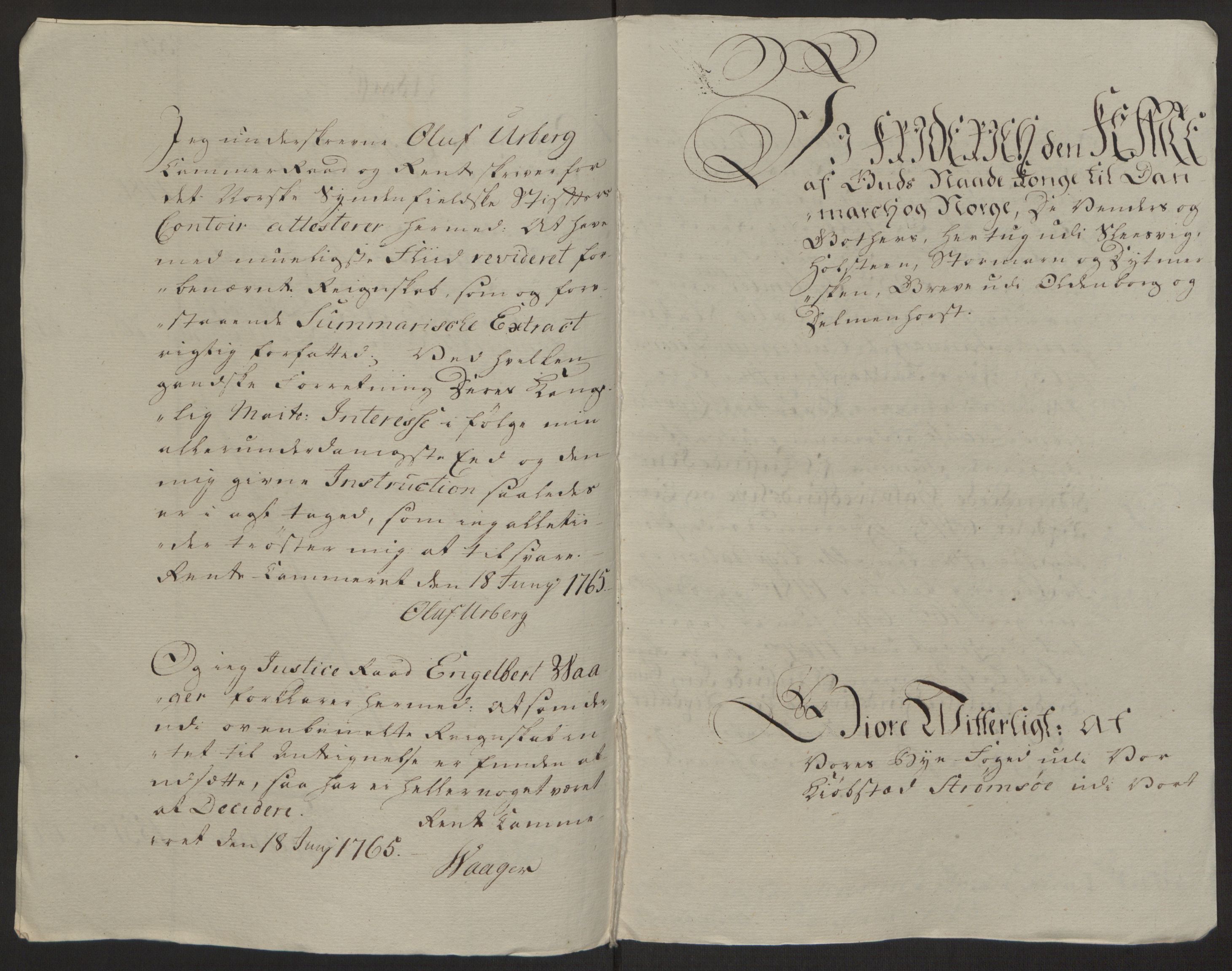 Rentekammeret inntil 1814, Reviderte regnskaper, Byregnskaper, AV/RA-EA-4066/R/Rg/L0144/0001: [G4] Kontribusjonsregnskap / Ekstraskatt, 1762-1767, p. 79