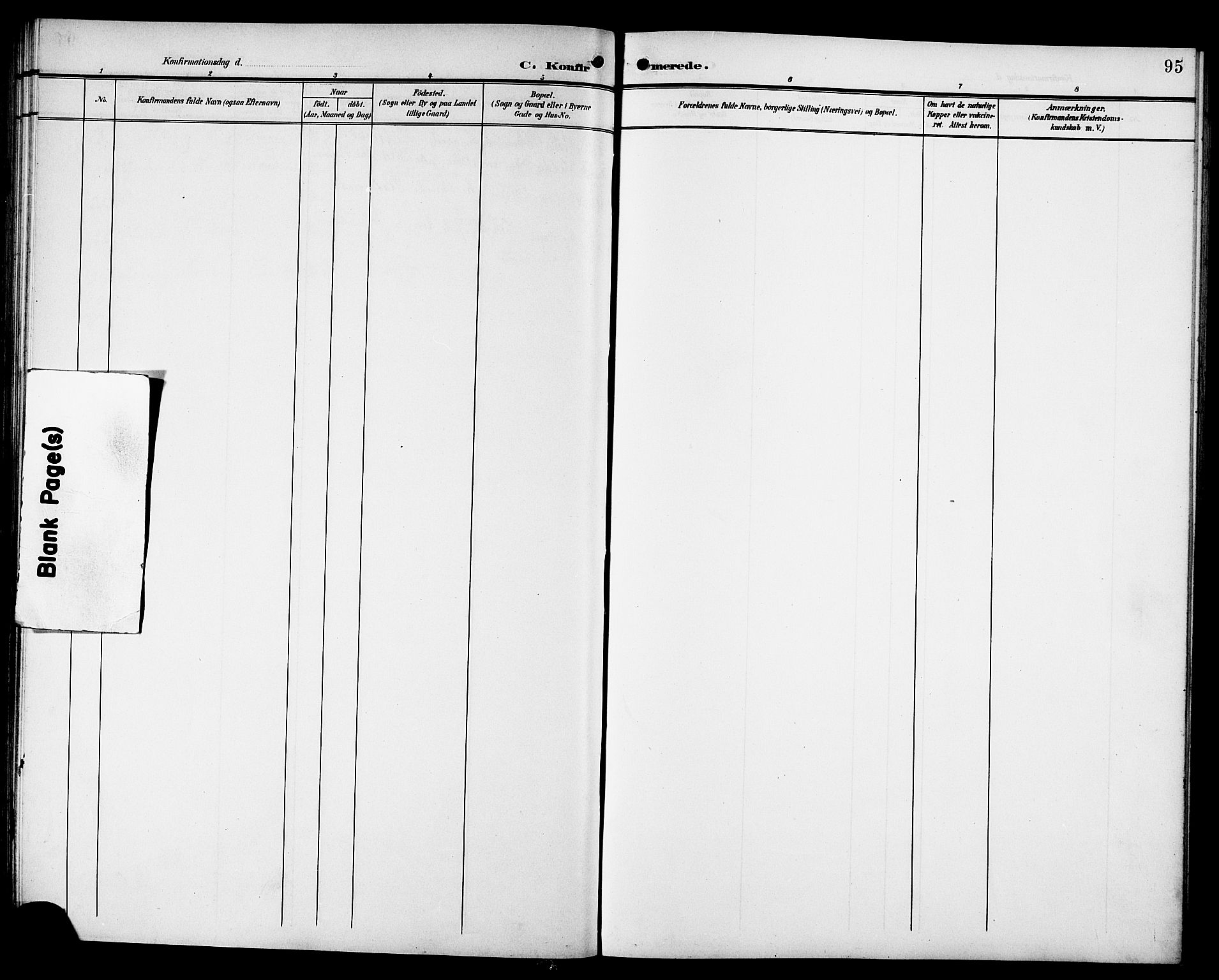 Ministerialprotokoller, klokkerbøker og fødselsregistre - Sør-Trøndelag, AV/SAT-A-1456/692/L1112: Parish register (copy) no. 692C07, 1904-1918, p. 95