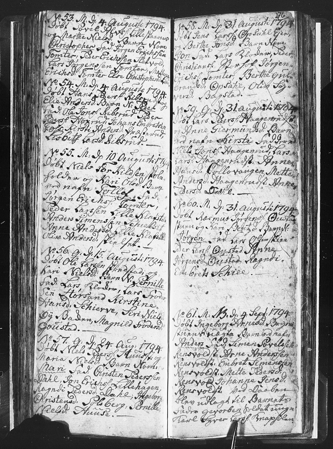 Romedal prestekontor, AV/SAH-PREST-004/L/L0001: Parish register (copy) no. 1, 1785-1794, p. 76