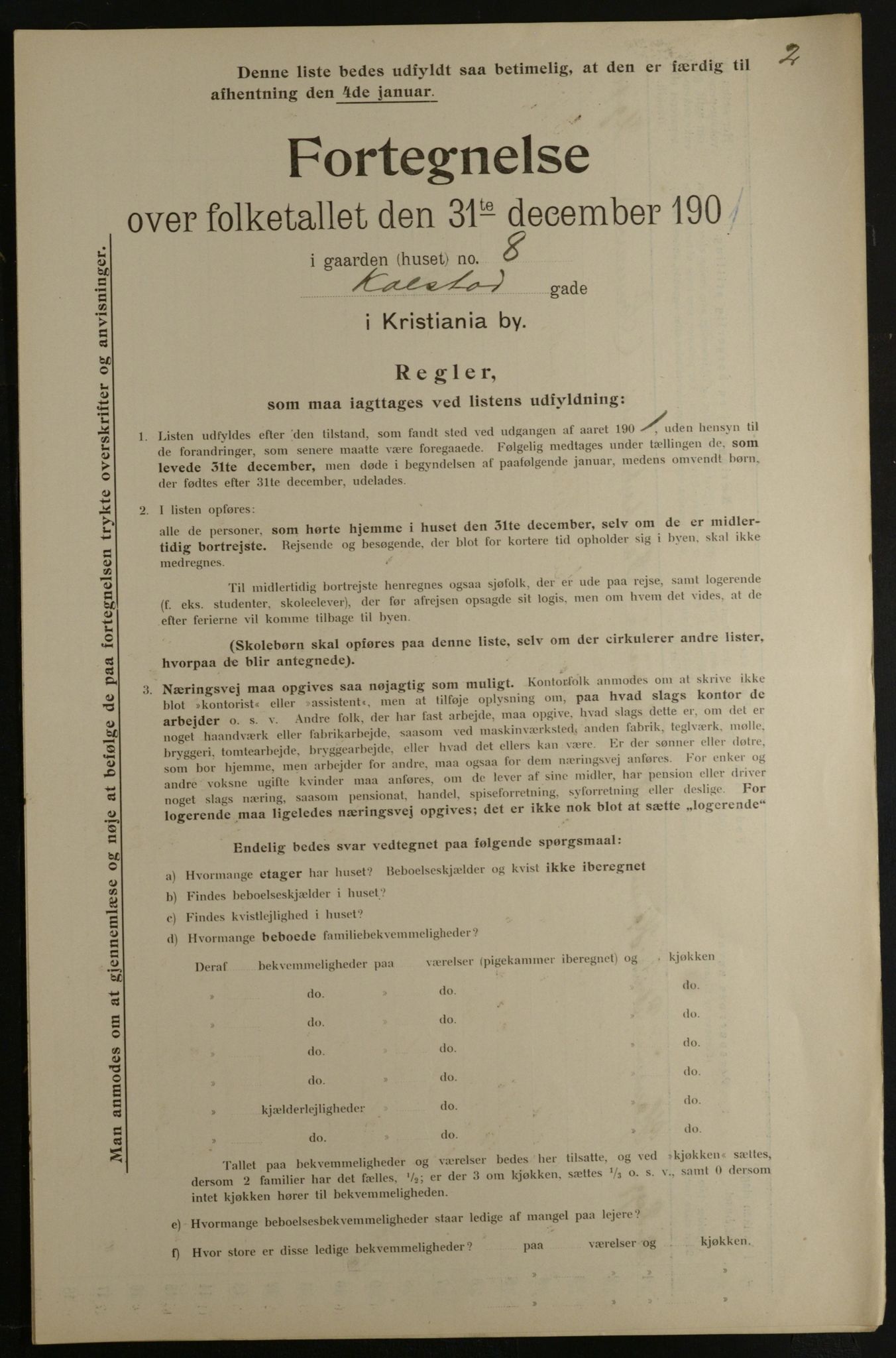 OBA, Municipal Census 1901 for Kristiania, 1901, p. 8103