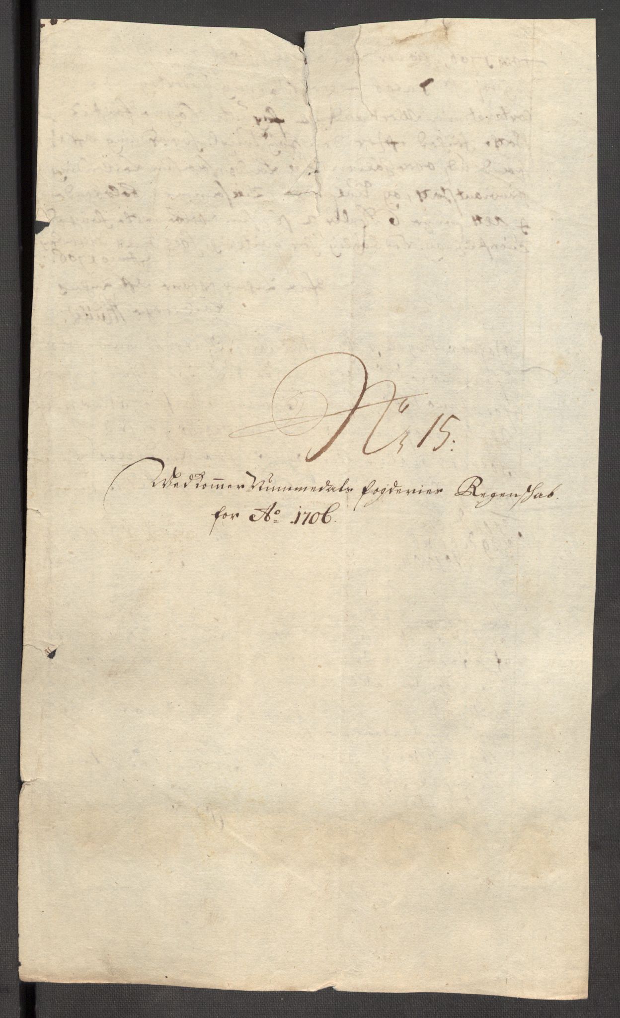 Rentekammeret inntil 1814, Reviderte regnskaper, Fogderegnskap, AV/RA-EA-4092/R64/L4429: Fogderegnskap Namdal, 1705-1706, p. 387