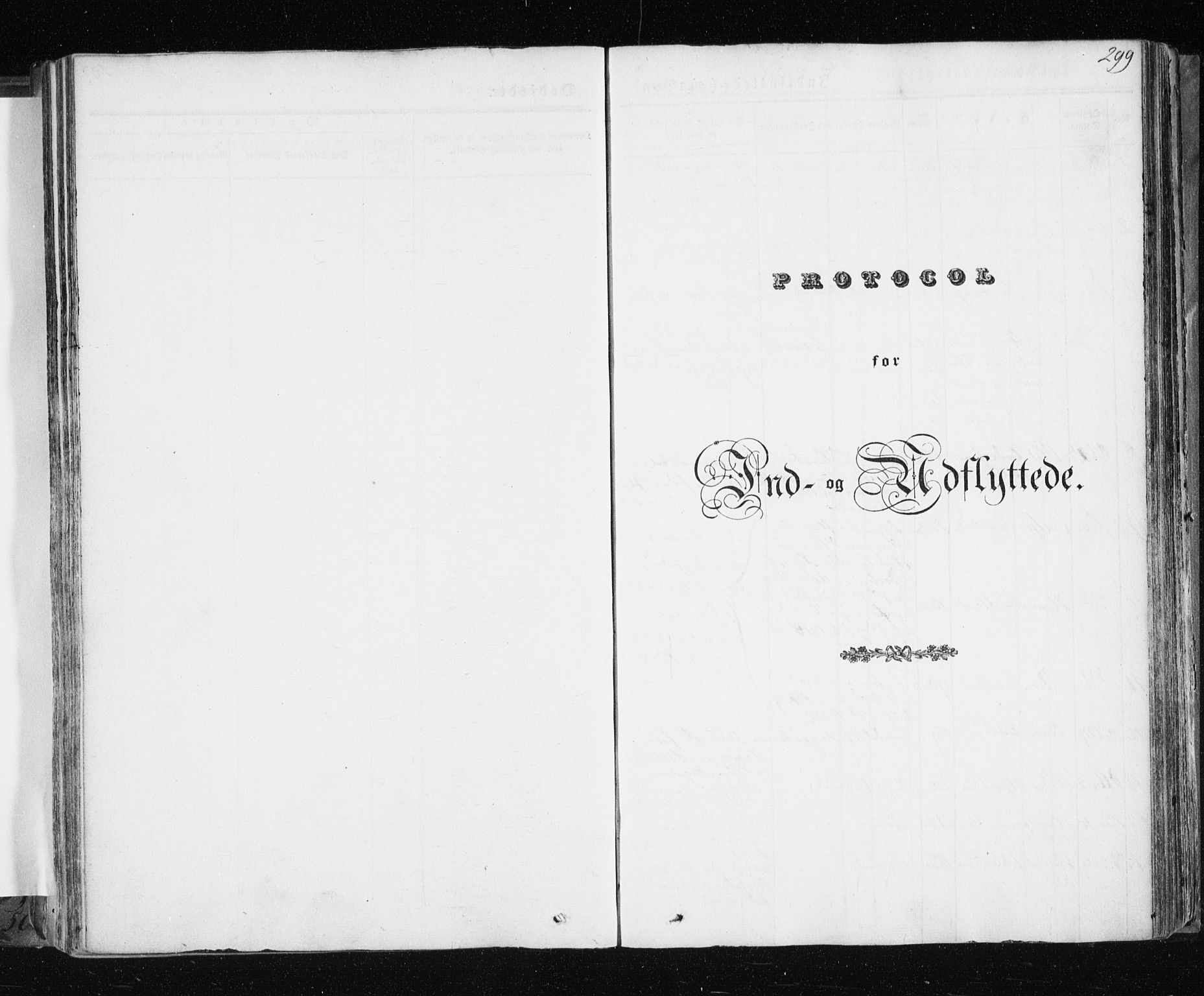 Tromsø sokneprestkontor/stiftsprosti/domprosti, SATØ/S-1343/G/Ga/L0009kirke: Parish register (official) no. 9, 1837-1847, p. 299