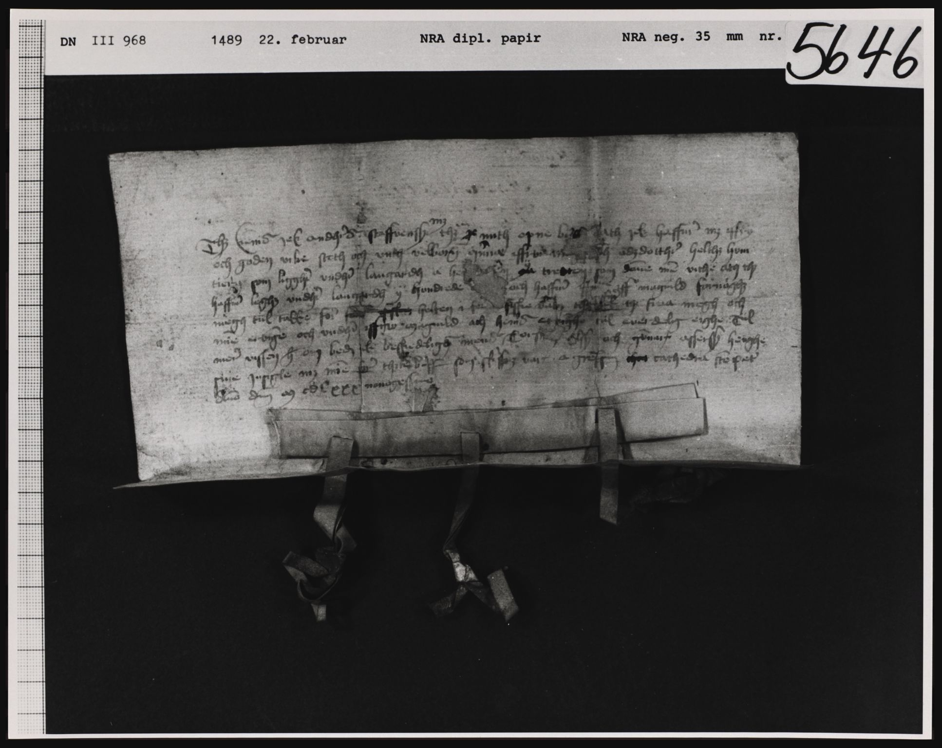 Riksarkivets diplomsamling, AV/RA-EA-5965/F02, 1395-1570, p. 390