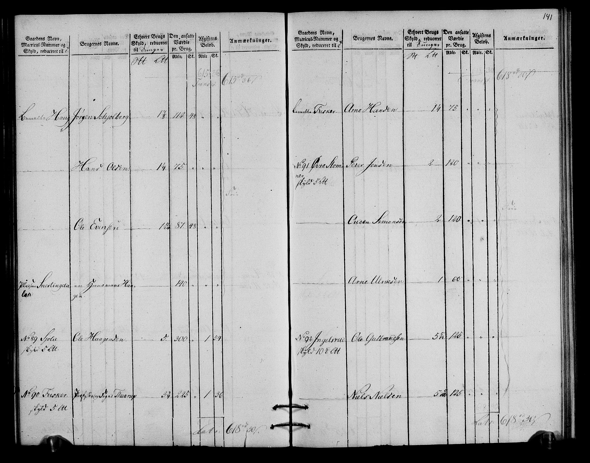 Rentekammeret inntil 1814, Realistisk ordnet avdeling, AV/RA-EA-4070/N/Ne/Nea/L0027: Solør og Odal fogderi. Oppebørselsregister, 1803-1804, p. 69