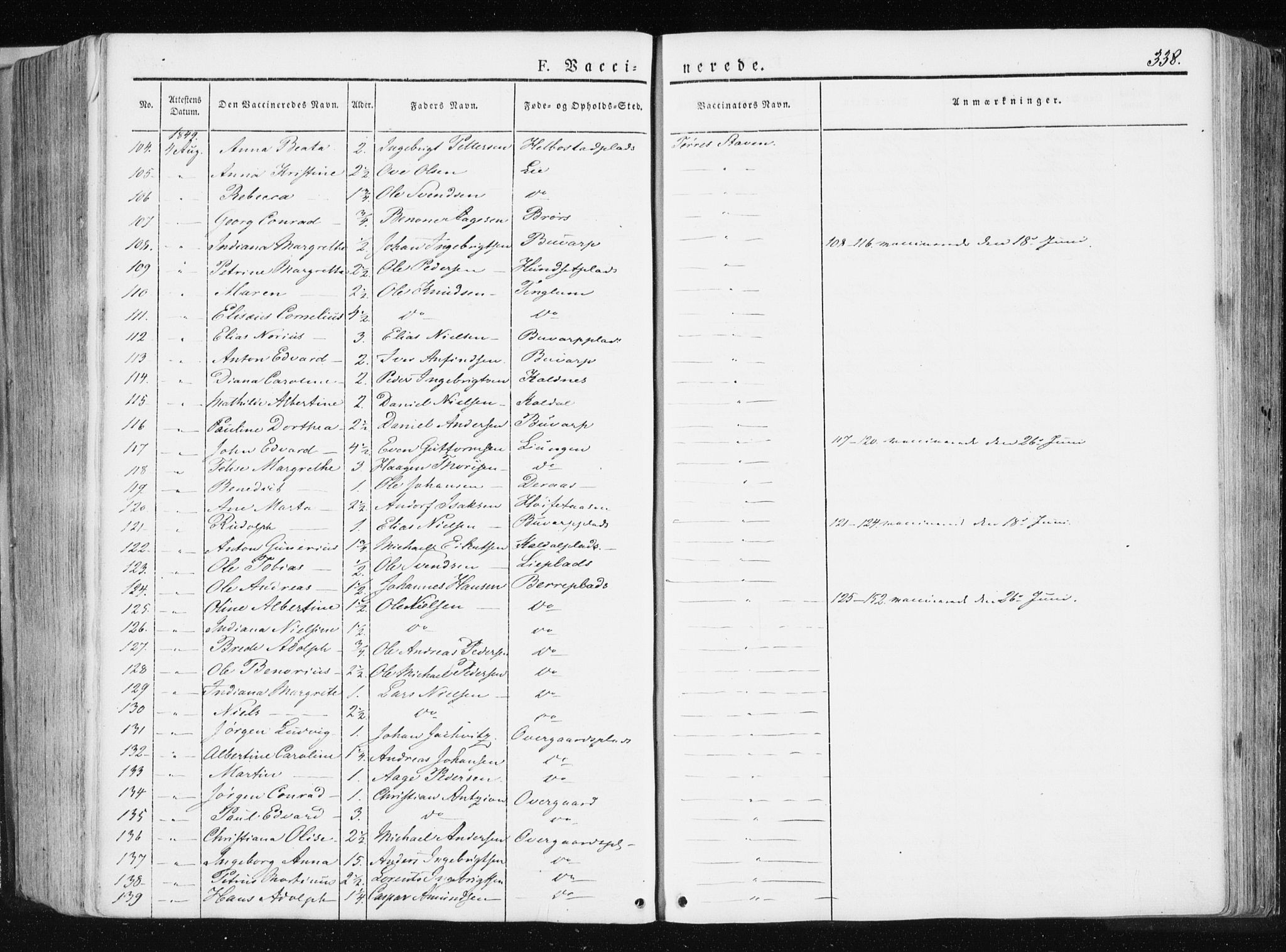 Ministerialprotokoller, klokkerbøker og fødselsregistre - Nord-Trøndelag, AV/SAT-A-1458/741/L0393: Parish register (official) no. 741A07, 1849-1863, p. 338