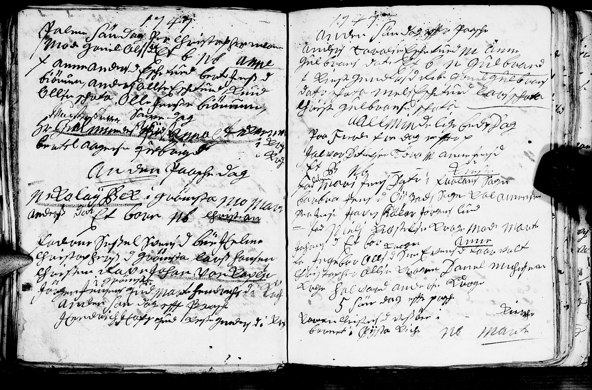 Fjære sokneprestkontor, AV/SAK-1111-0011/F/Fb/L0001: Parish register (copy) no. B 1, 1732-1750, p. 153