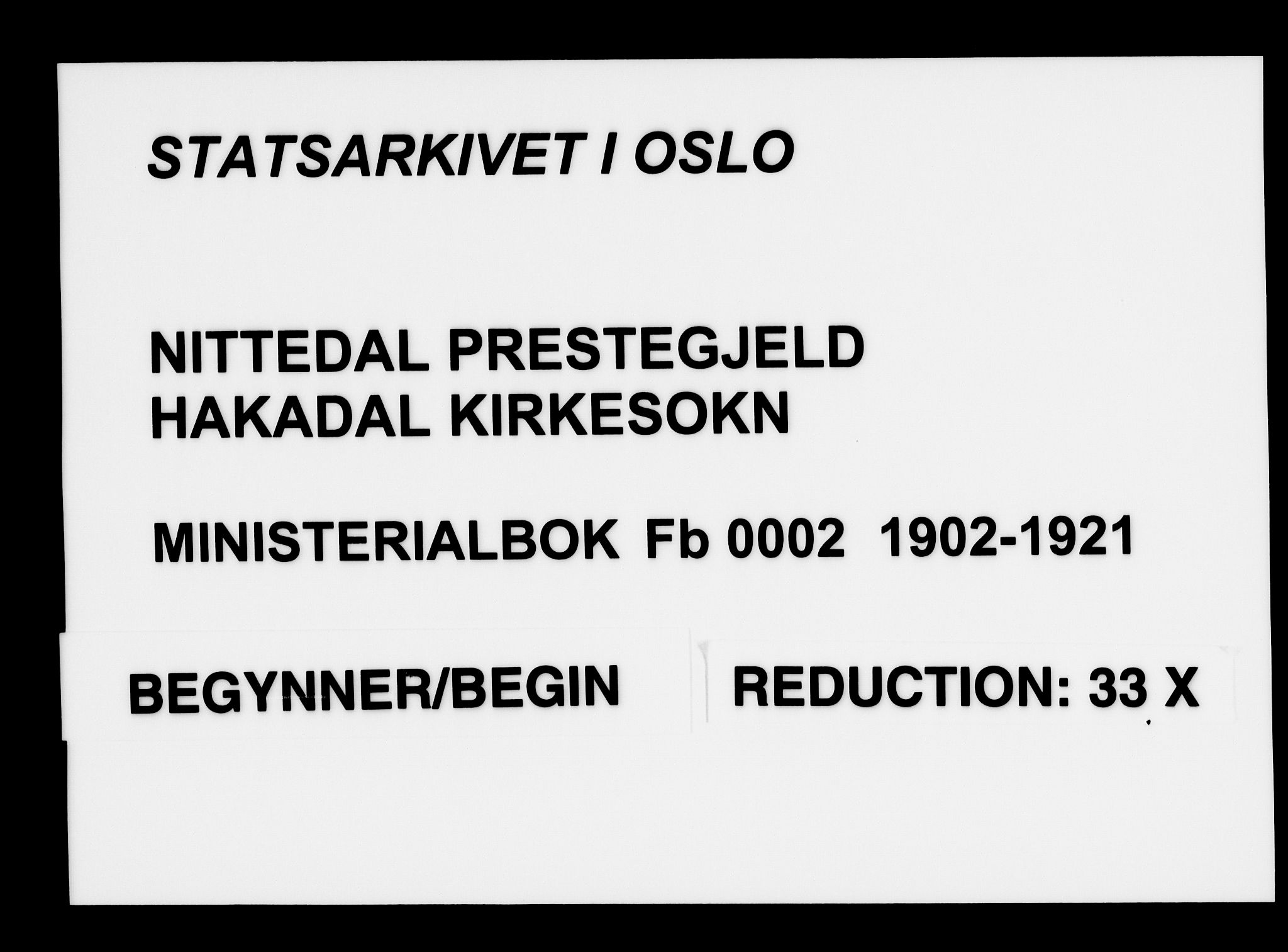 Nittedal prestekontor Kirkebøker, SAO/A-10365a/F/Fb/L0002: Parish register (official) no. II 2, 1902-1921