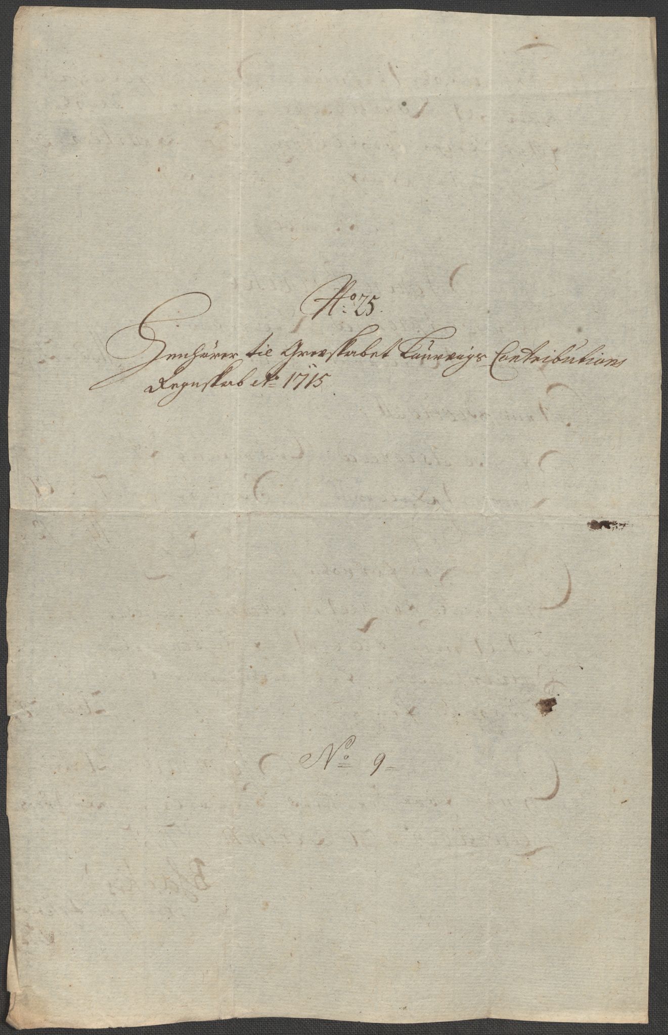 Rentekammeret inntil 1814, Reviderte regnskaper, Fogderegnskap, RA/EA-4092/R33/L1986: Fogderegnskap Larvik grevskap, 1714-1715, p. 518