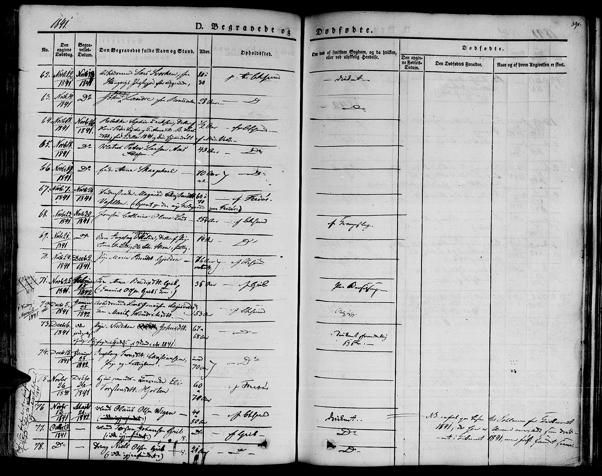 Ministerialprotokoller, klokkerbøker og fødselsregistre - Møre og Romsdal, AV/SAT-A-1454/572/L0843: Parish register (official) no. 572A06, 1832-1842, p. 390