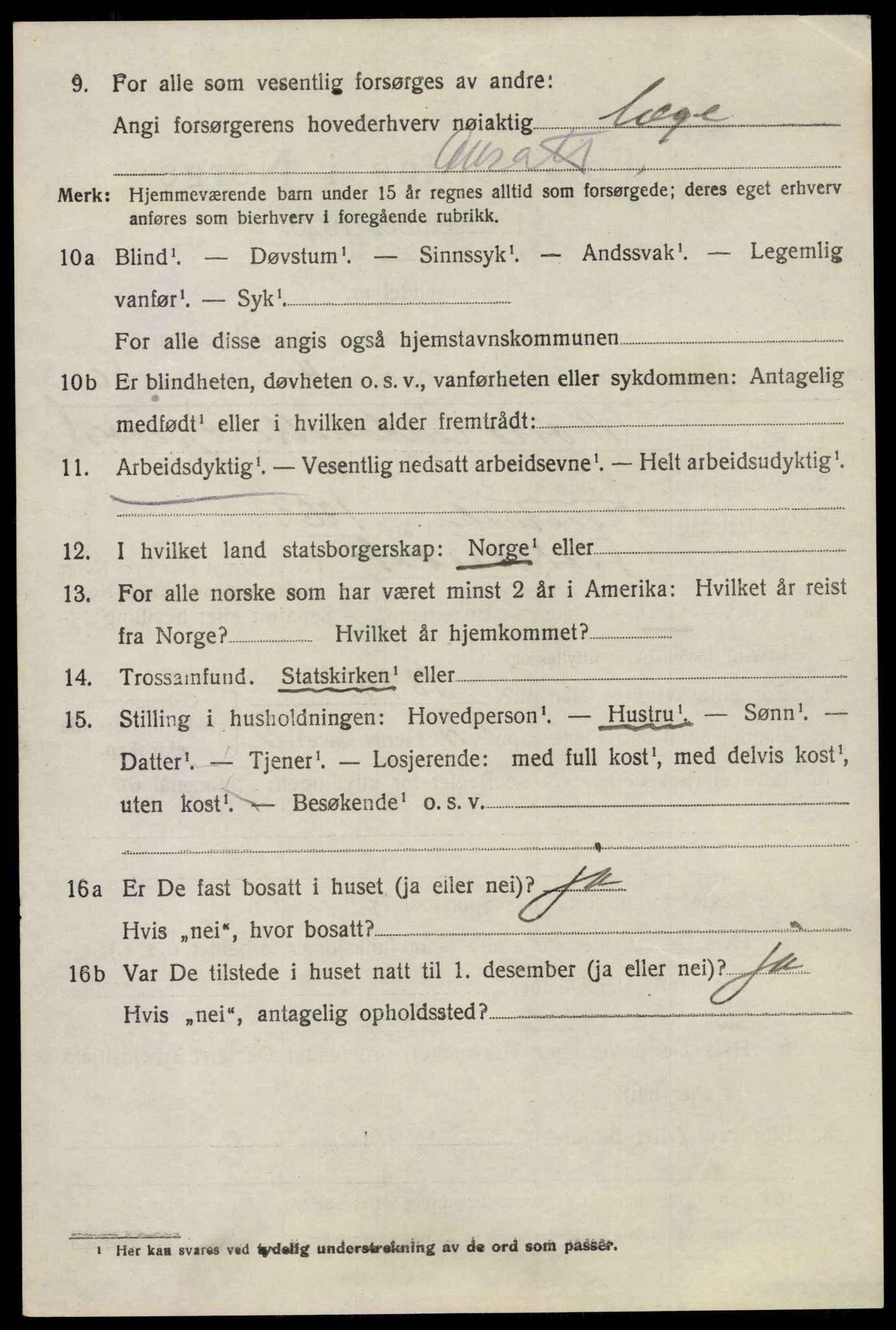 SAO, 1920 census for Glemmen, 1920, p. 24826