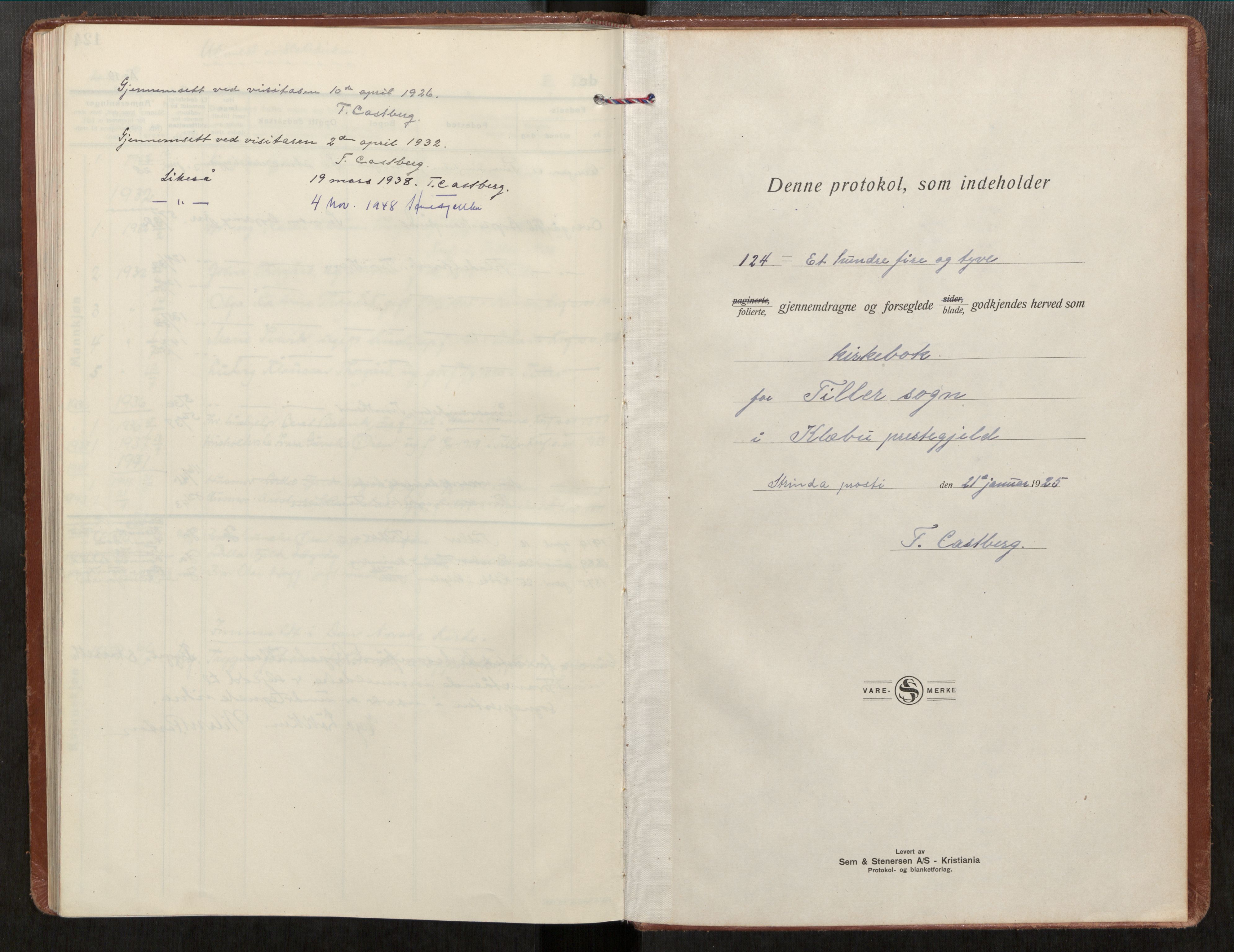 Klæbu sokneprestkontor, AV/SAT-A-1112: Parish register (official) no. 4, 1925-1943