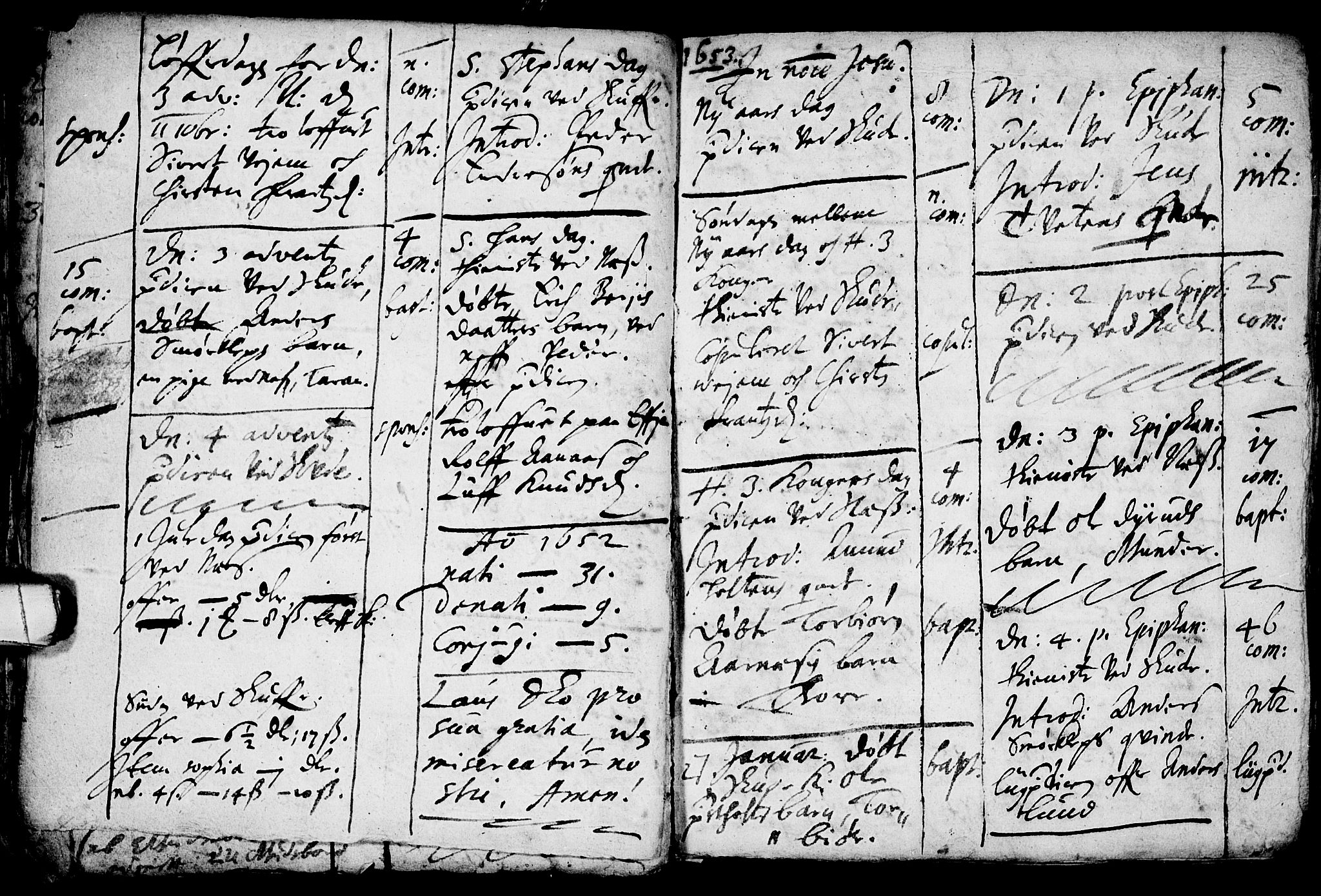 Sauherad kirkebøker, AV/SAKO-A-298/F/Fa/L0001: Parish register (official) no. I 1, 1649-1681