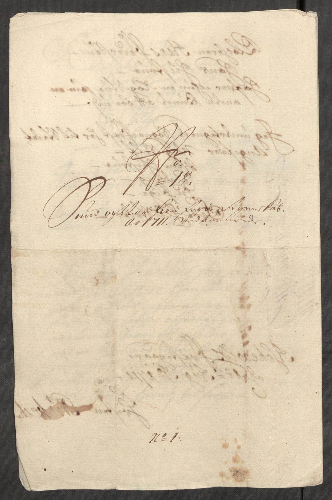 Rentekammeret inntil 1814, Reviderte regnskaper, Fogderegnskap, AV/RA-EA-4092/R53/L3434: Fogderegnskap Sunn- og Nordfjord, 1711, p. 14