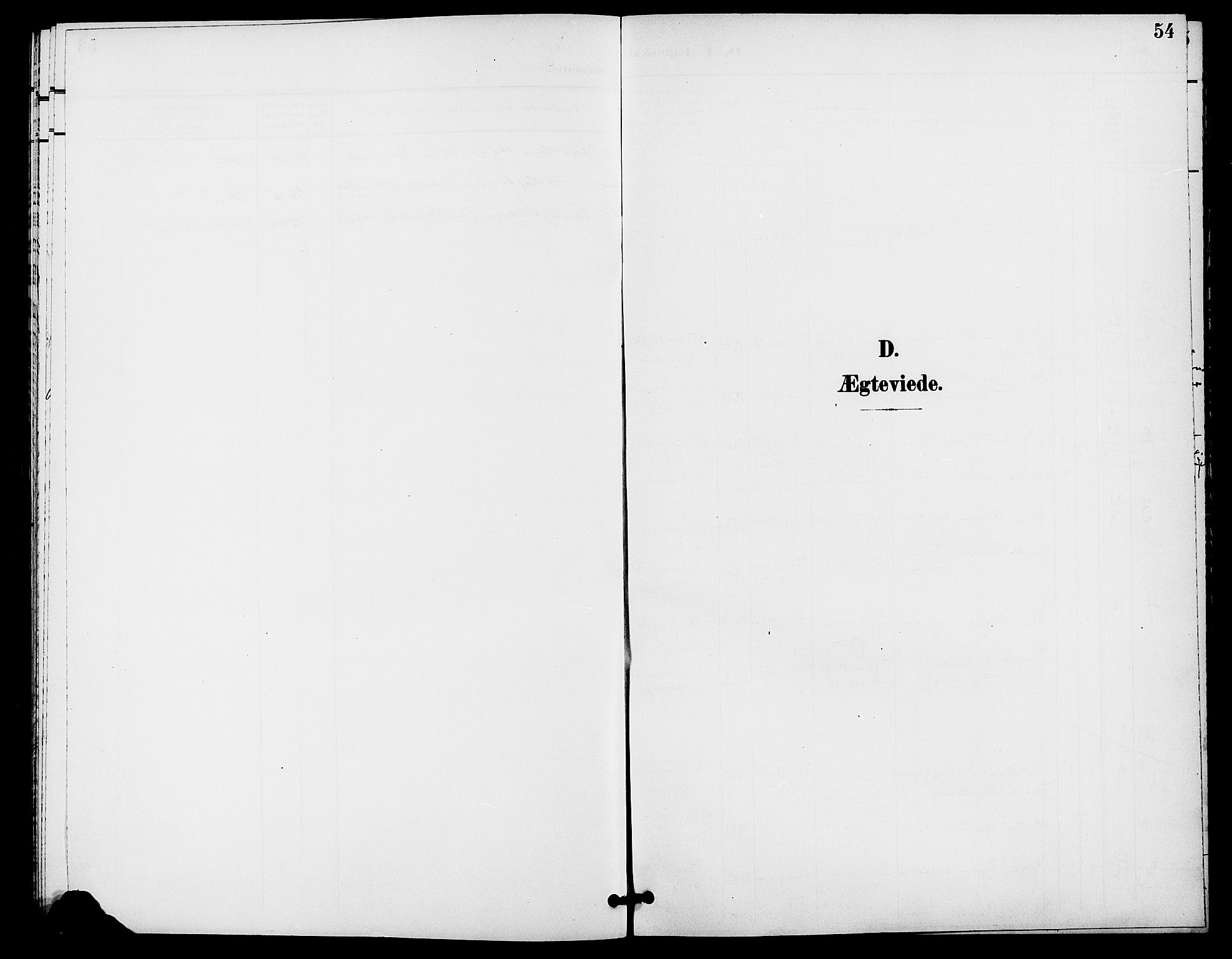 Rendalen prestekontor, SAH/PREST-054/H/Ha/Haa/L0008: Parish register (official) no. 8, 1898-1910, p. 54