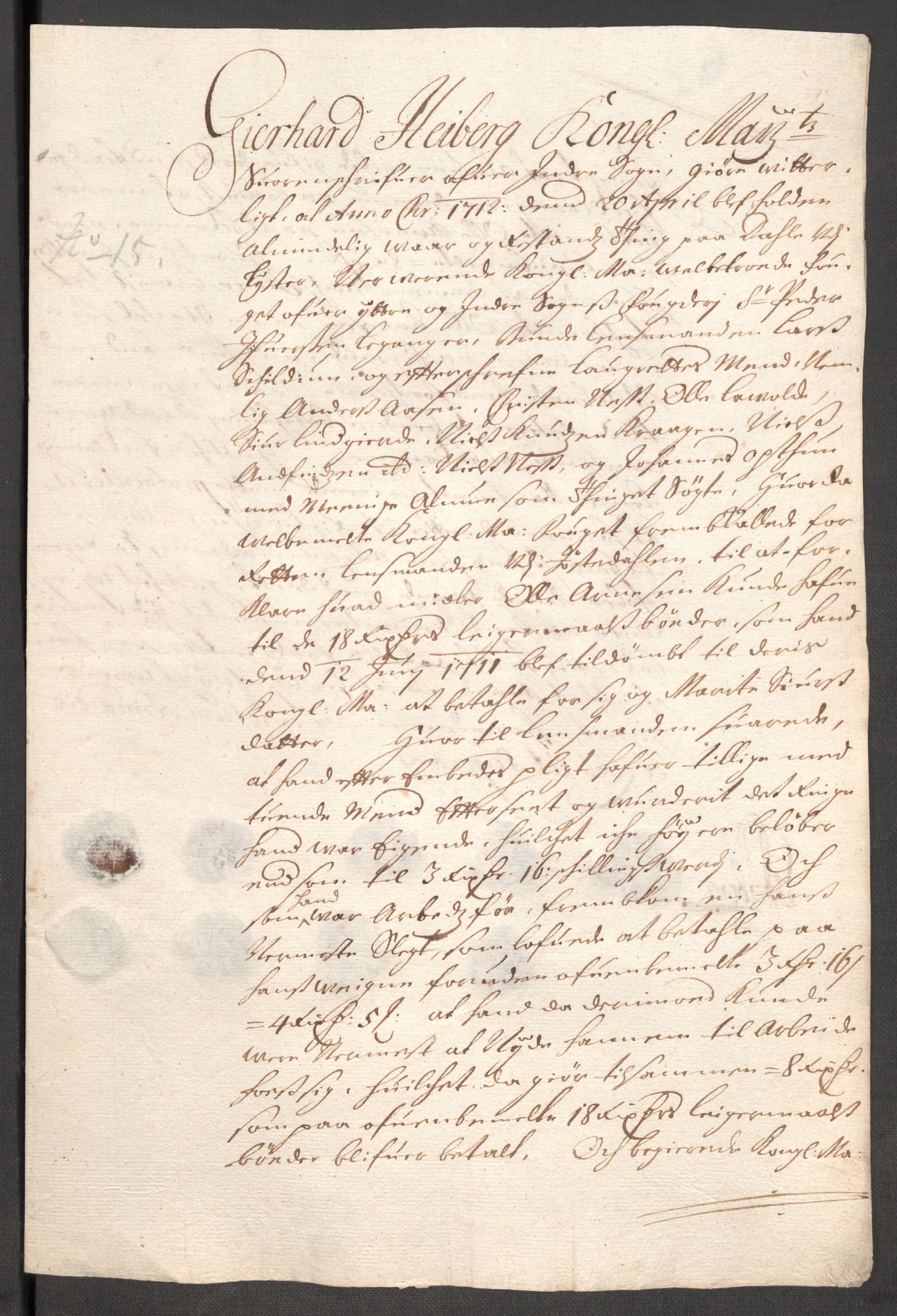 Rentekammeret inntil 1814, Reviderte regnskaper, Fogderegnskap, AV/RA-EA-4092/R52/L3317: Fogderegnskap Sogn, 1711, p. 206