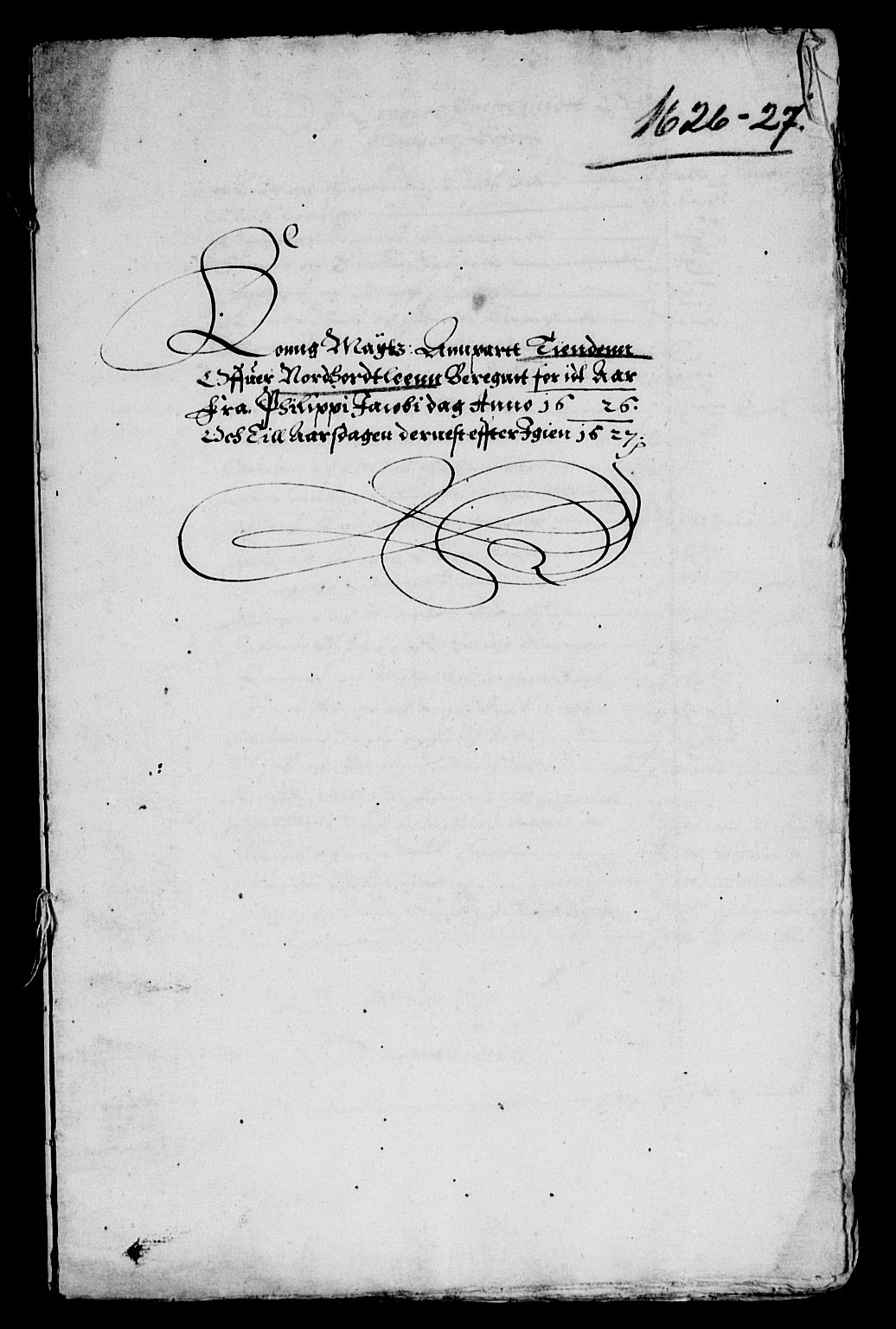 Rentekammeret inntil 1814, Reviderte regnskaper, Lensregnskaper, AV/RA-EA-5023/R/Rb/Rbt/L0041: Bergenhus len, 1626-1627